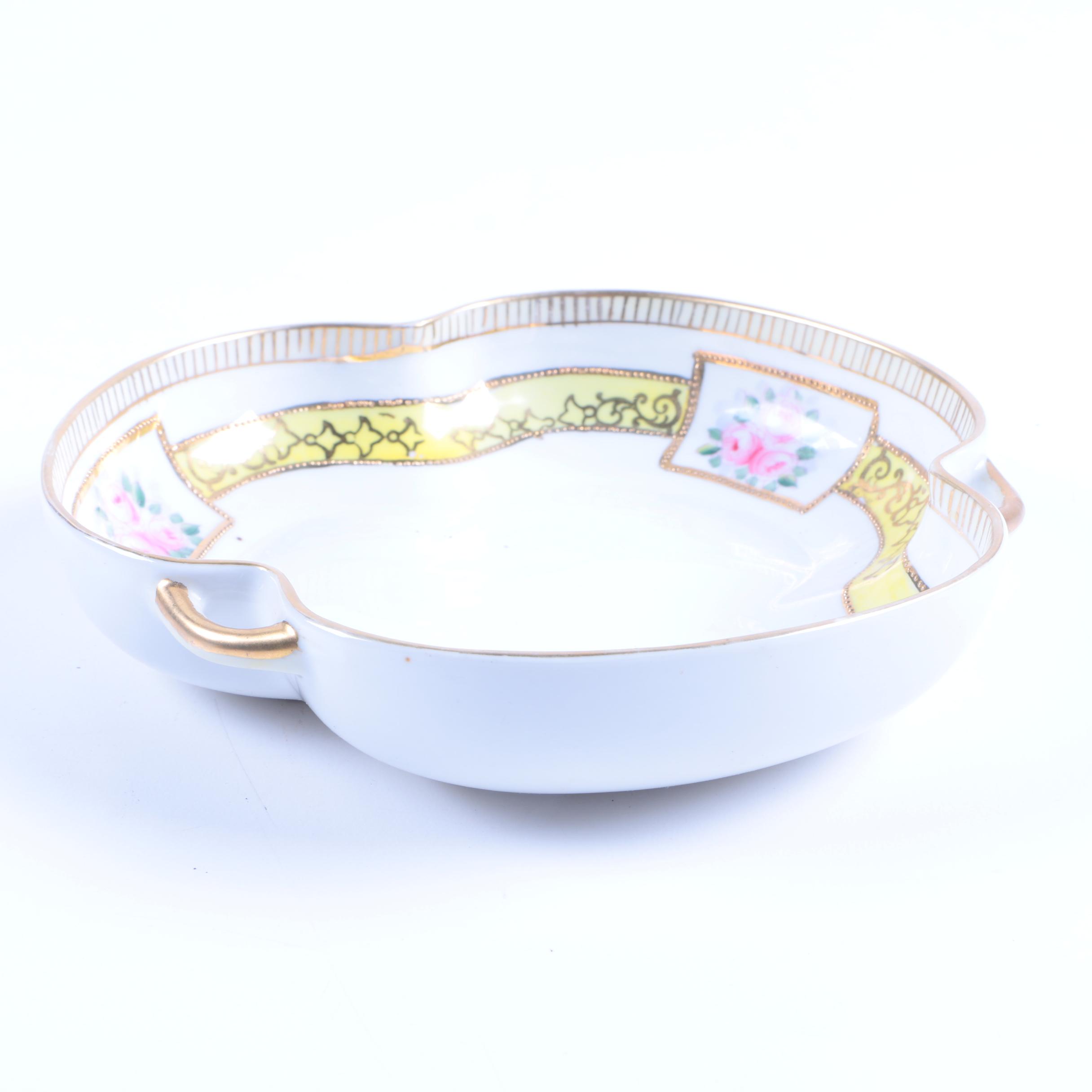 Nippon Hand Painted Porcelain Bowl