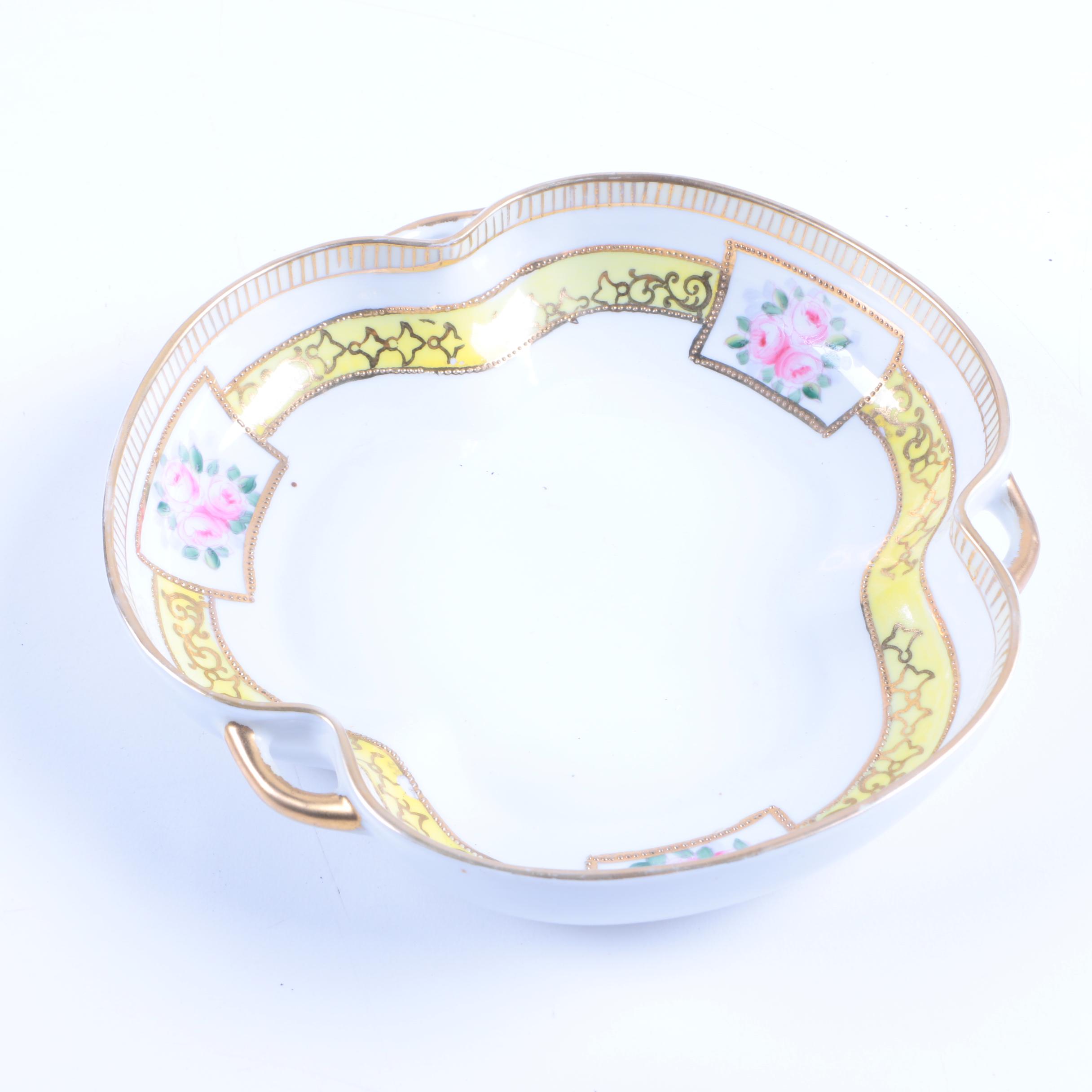 Nippon Hand Painted Porcelain Bowl