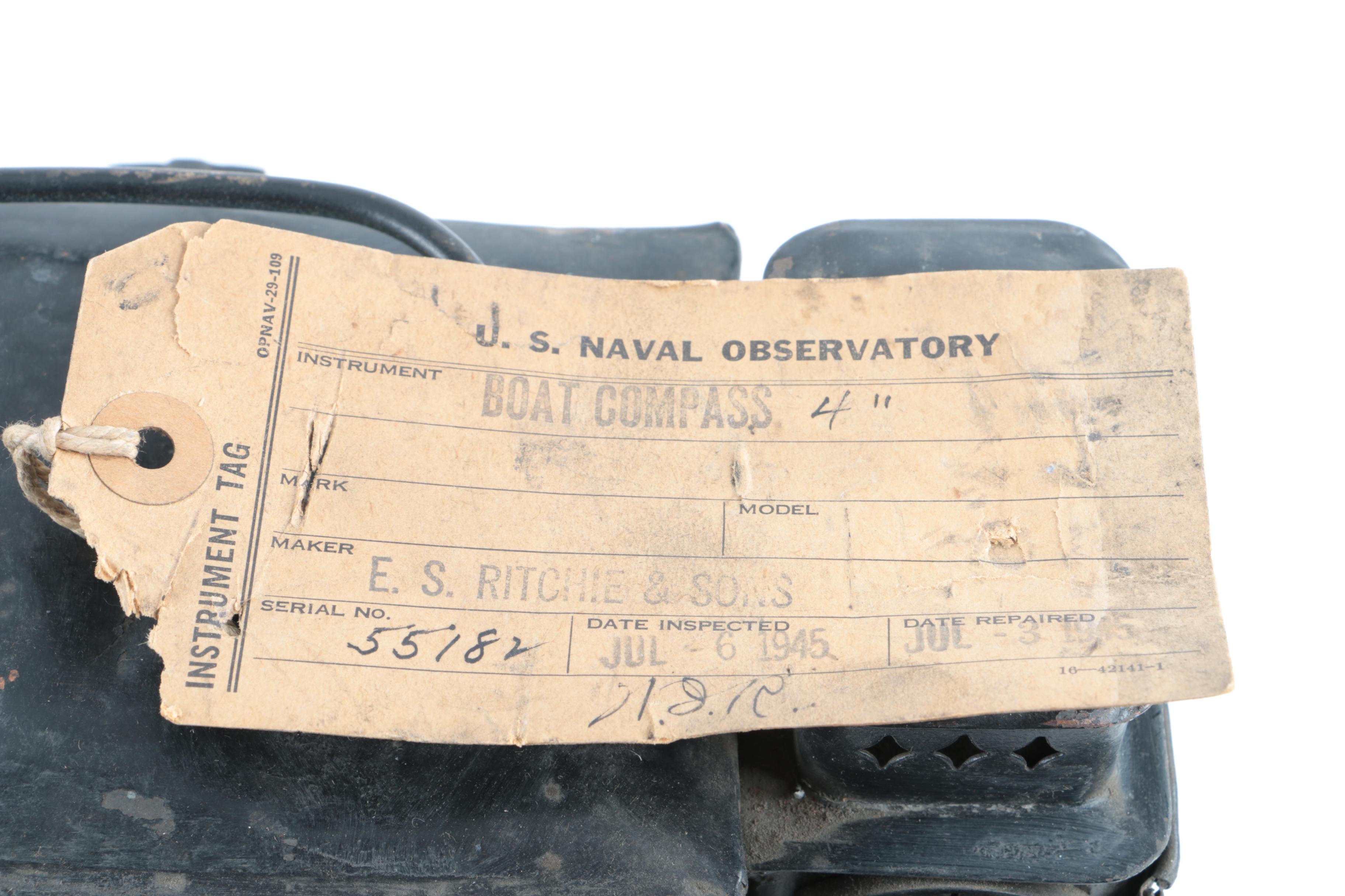 Pair Vintage U.S. Naval Observatory Binnacles