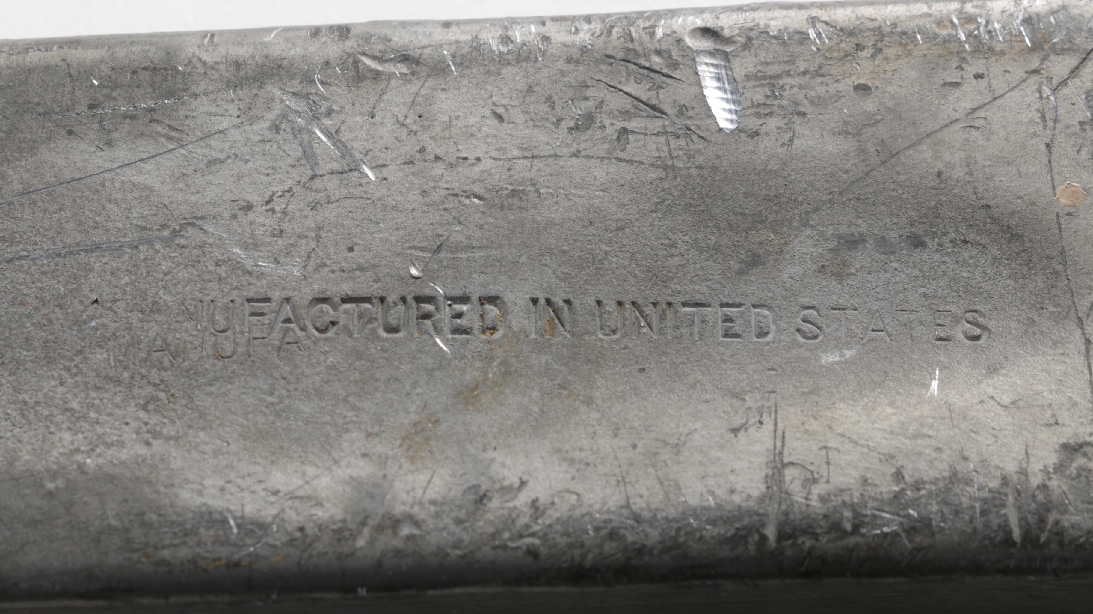 Magnolia Anti-Friction Metal Ingot and Cast Iron Lincoln Silhouette