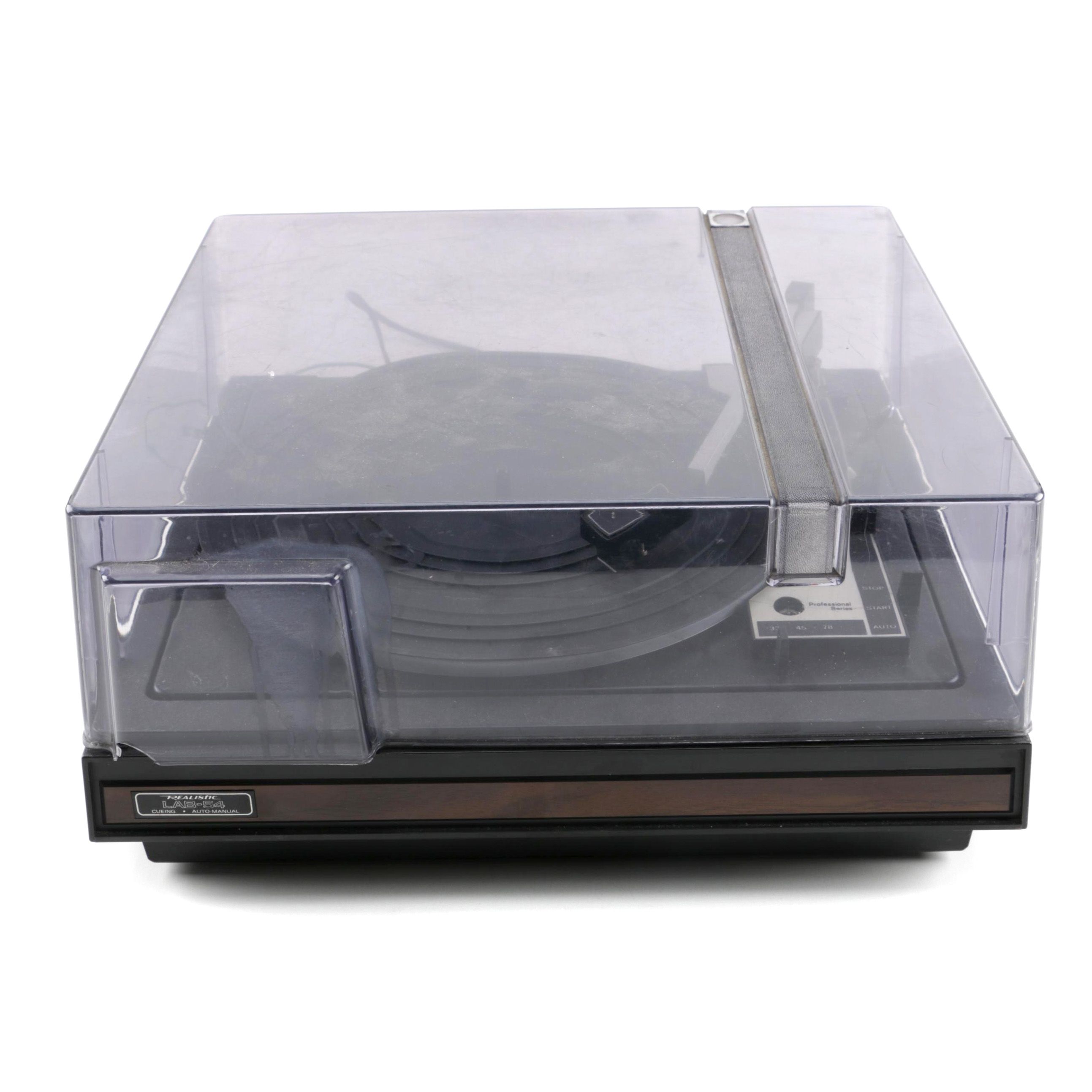 Vintage Realistic Turntable