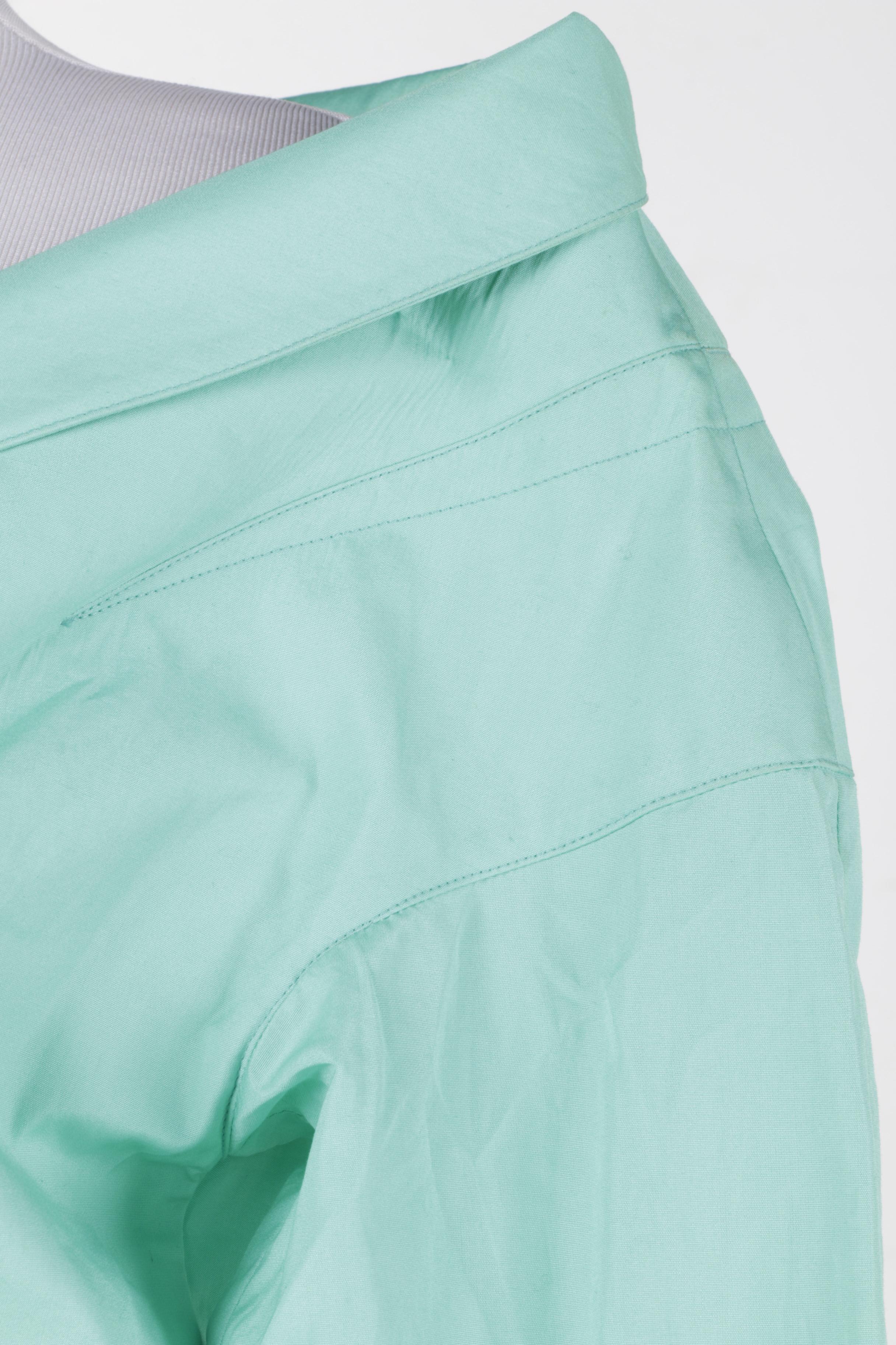 Claude Montana Seafoam Green Suit and White Jacket