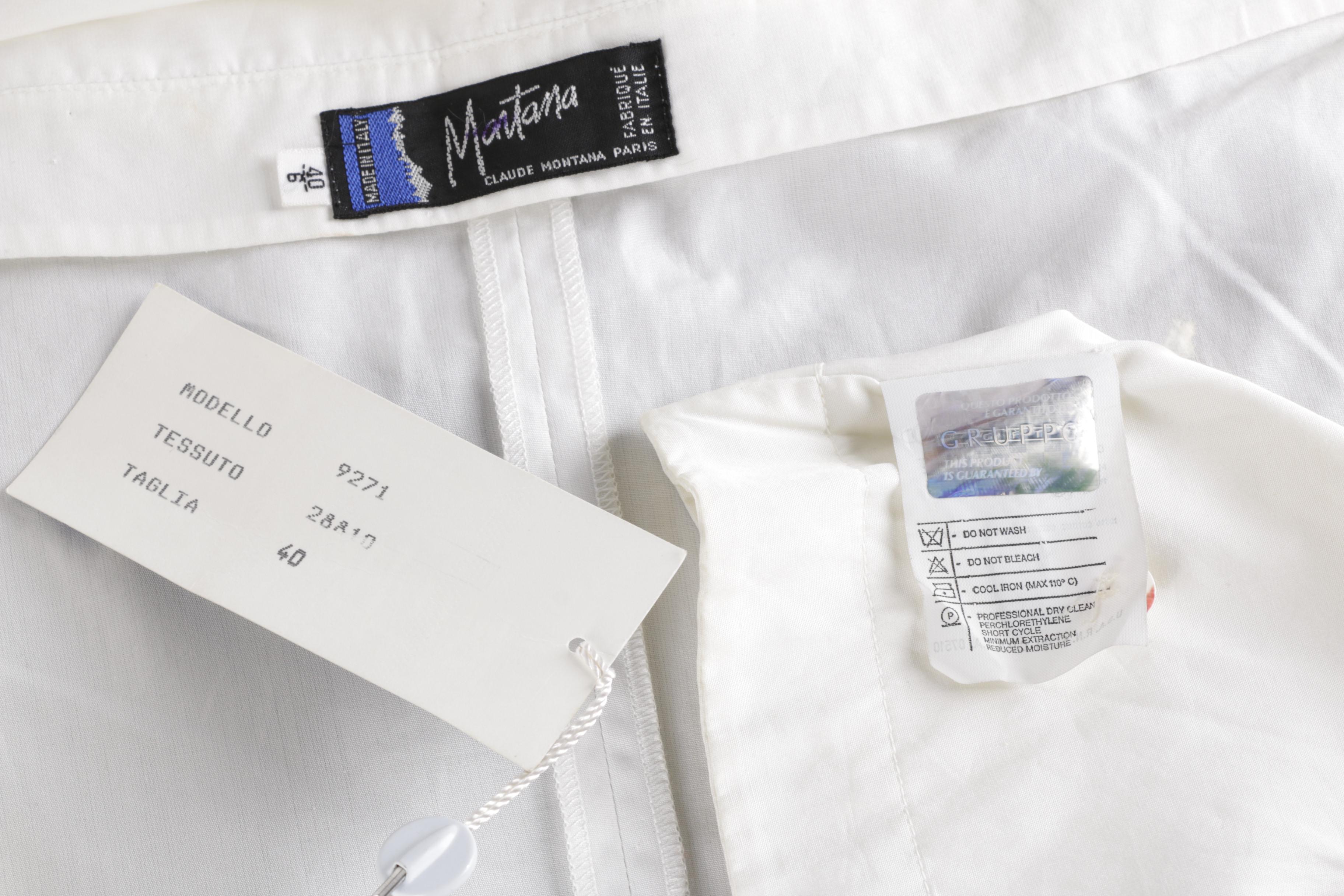 Claude Montana Seafoam Green Suit and White Jacket