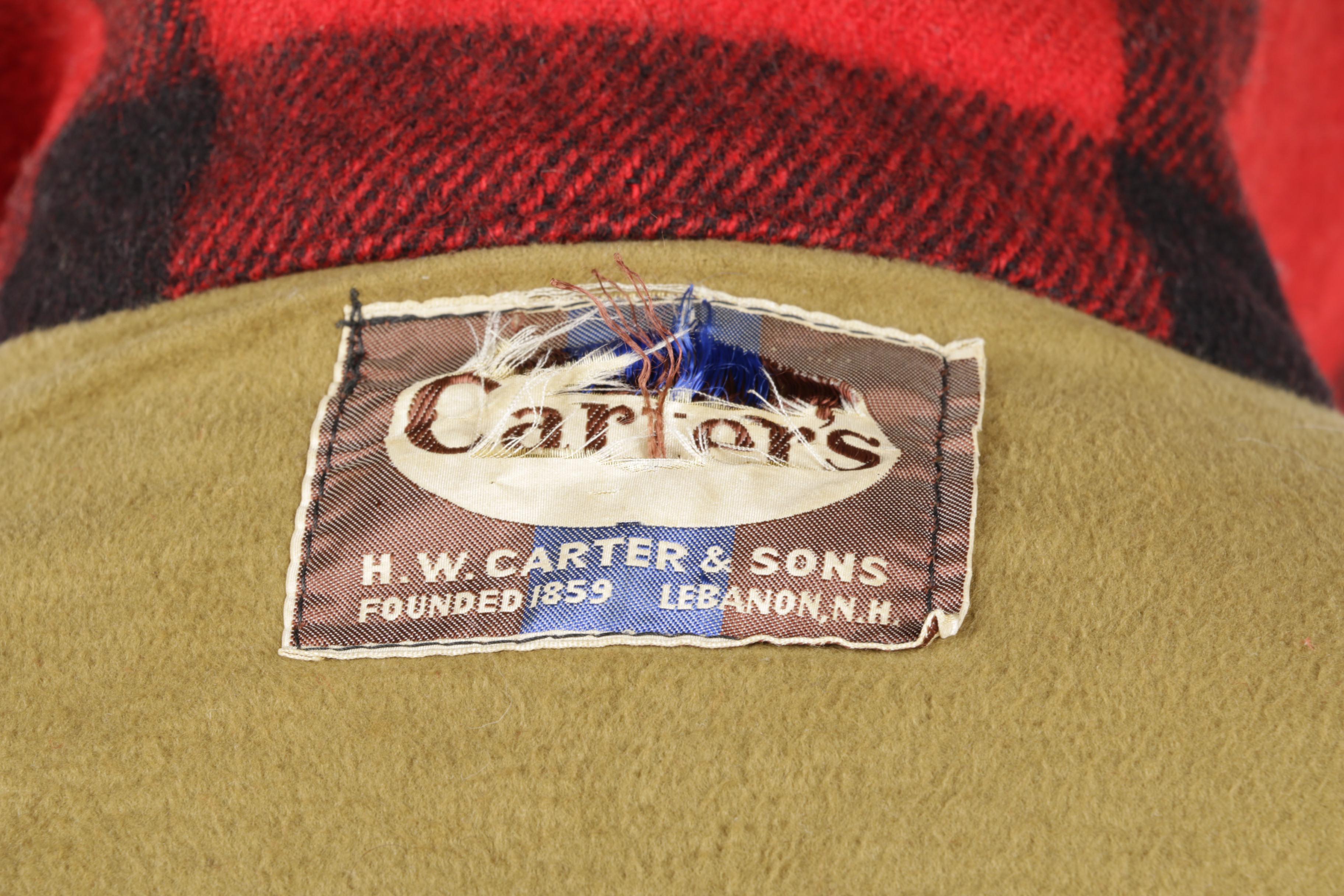 Men's Carter's Plaid Wool Coat