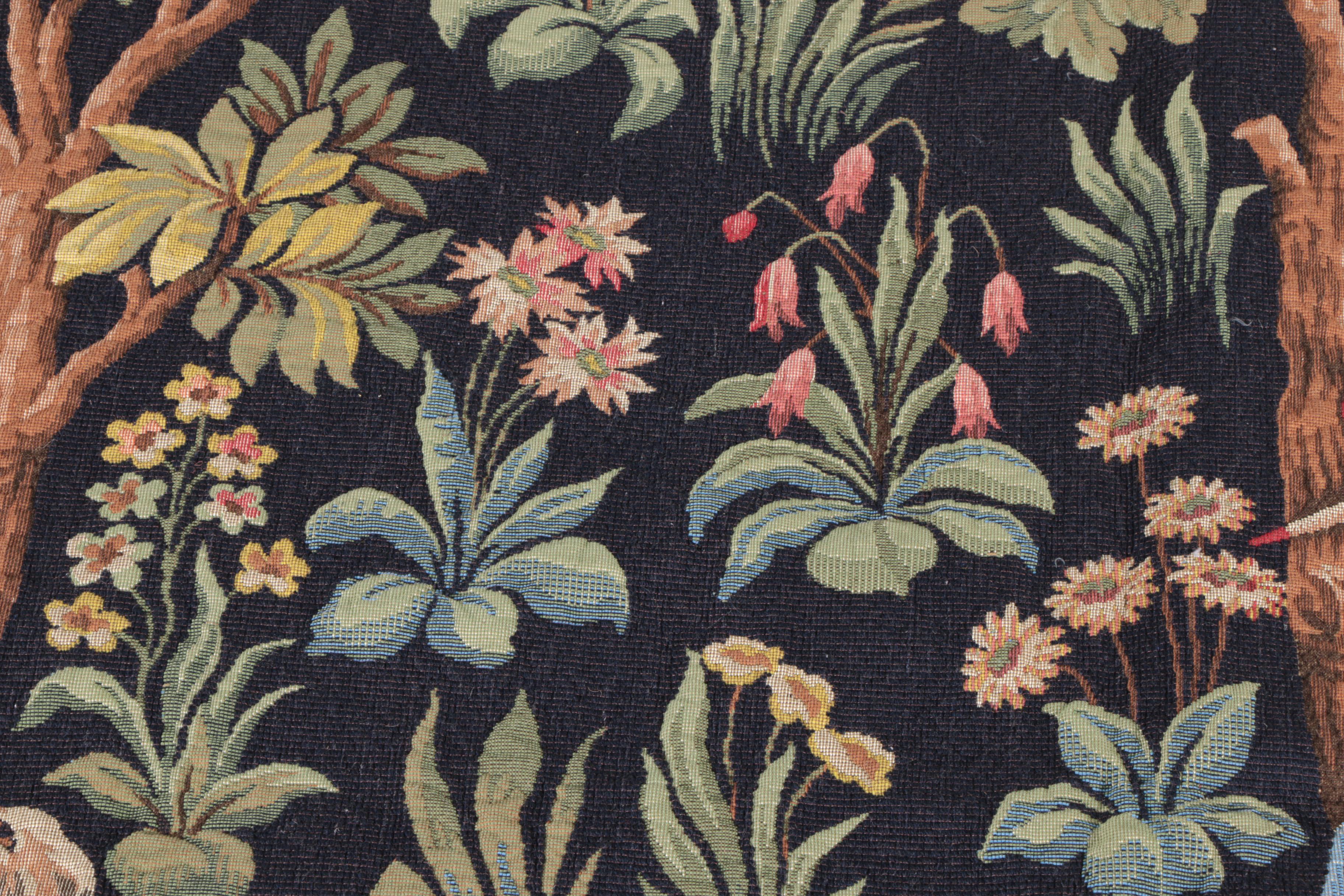 Jacquard-Woven Tapestry "Scènes Galantes"