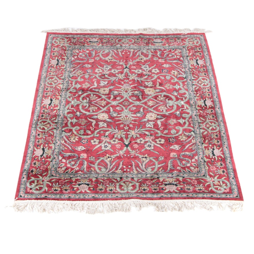 Hand-Knotted Sino-Persian Area Rug