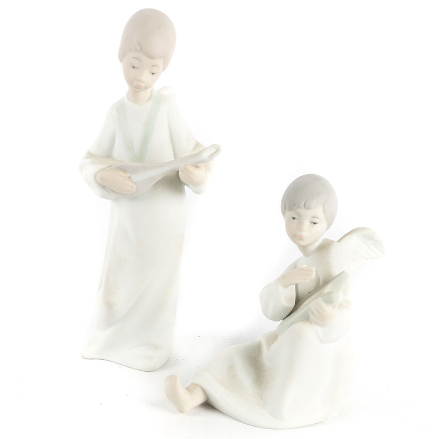 NAO Bisque Porcelain Figurines