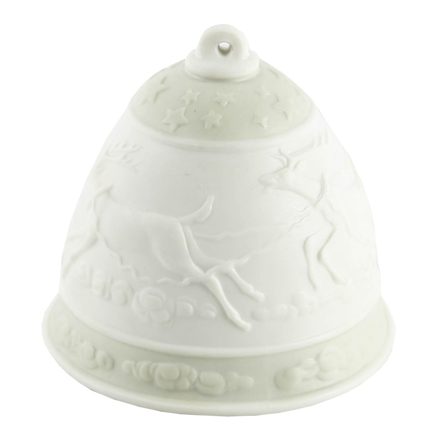 Lladro Christmas 1988 Porcelain Bell