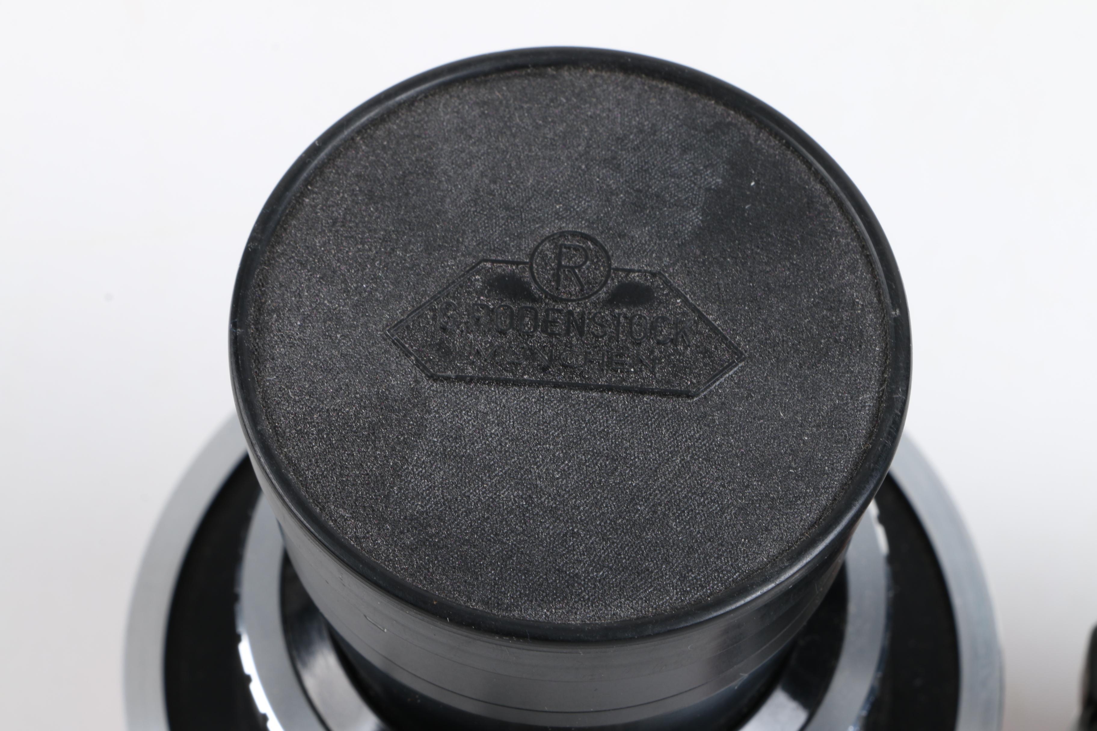 A Pair of Graflex Synchro-Compur Shutters with Carl Zeiss and Rodenstock Lenses