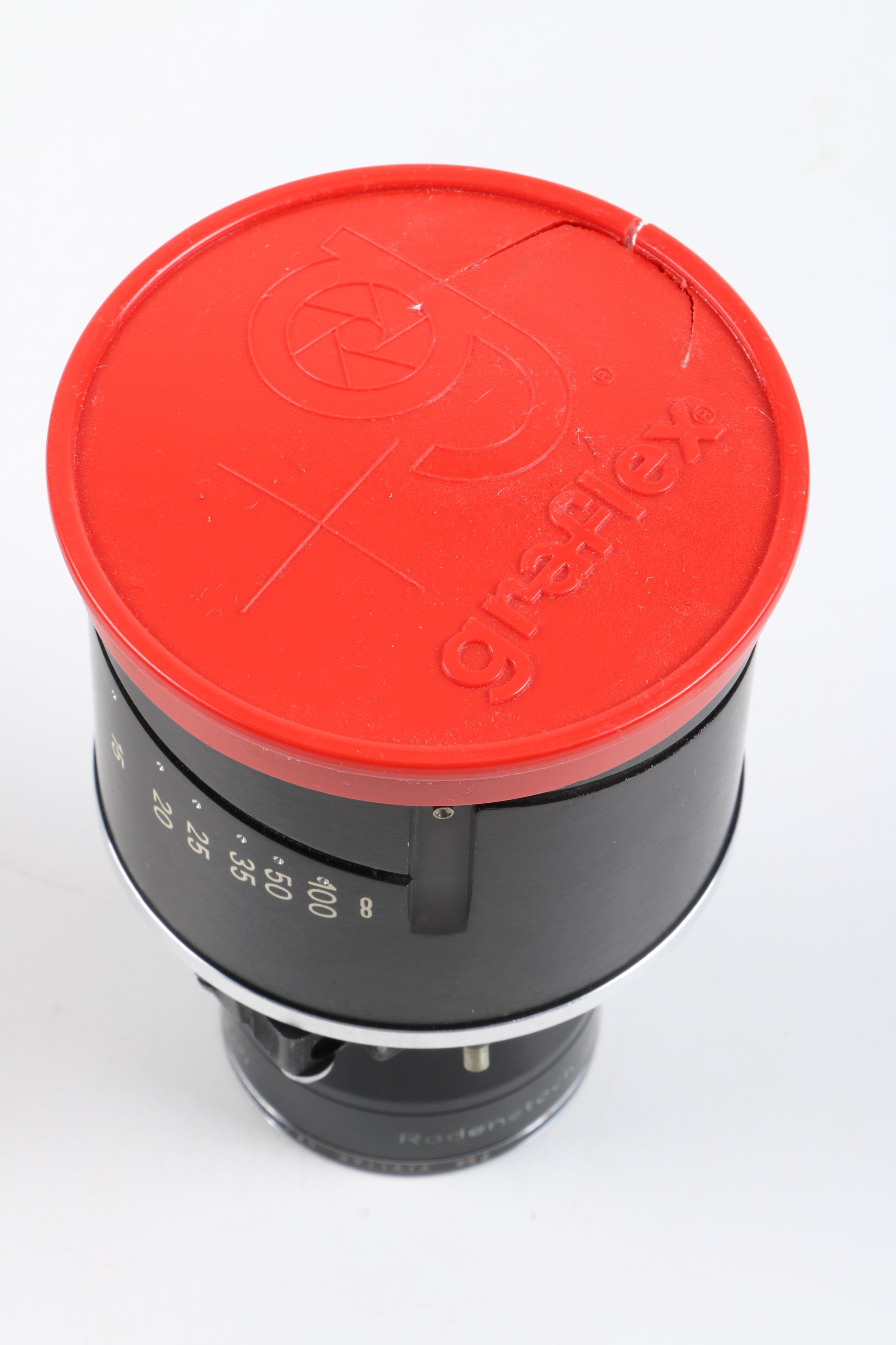 A Pair of Graflex Synchro-Compur Shutters with Carl Zeiss and Rodenstock Lenses