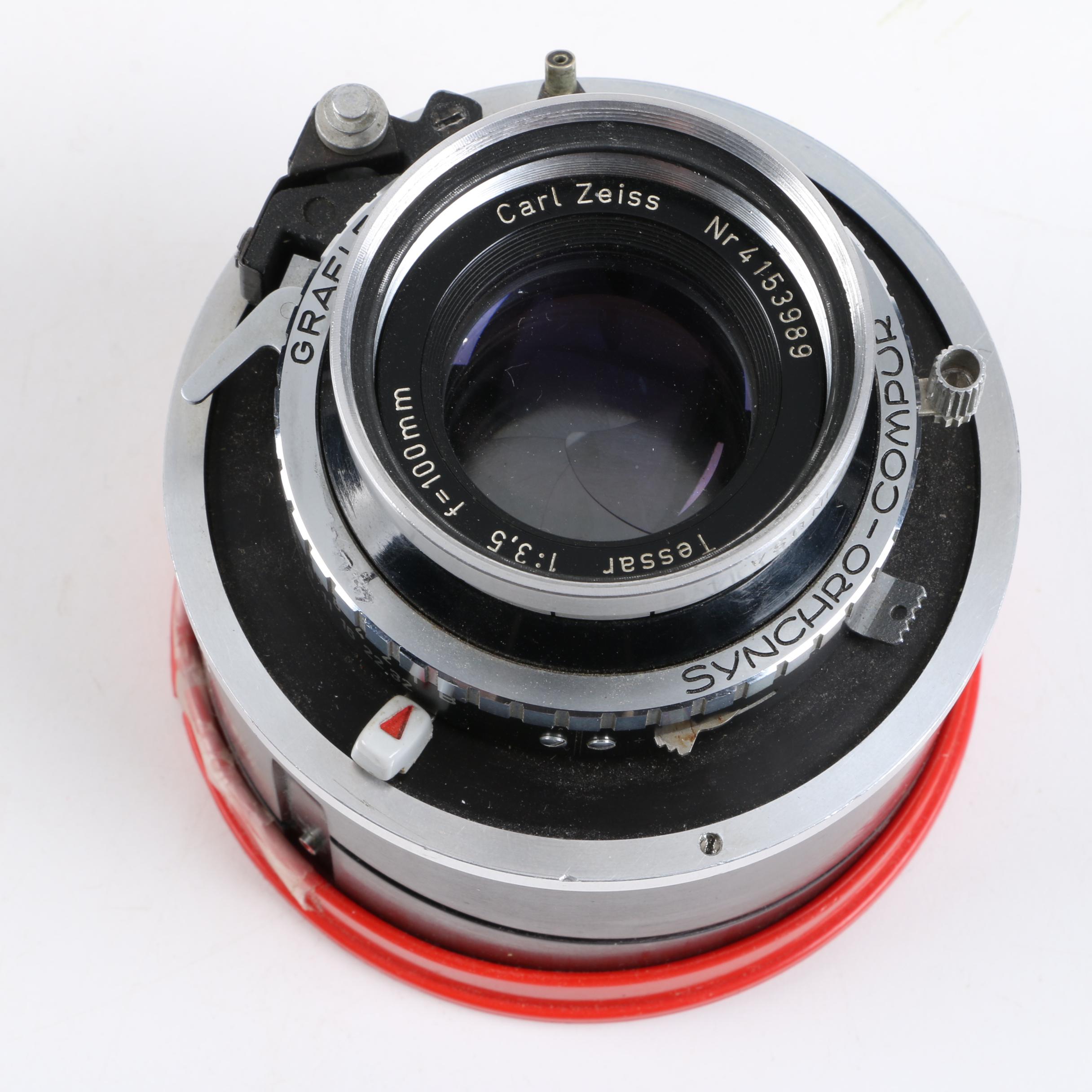 A Pair of Graflex Synchro-Compur Shutters with Carl Zeiss and Rodenstock Lenses