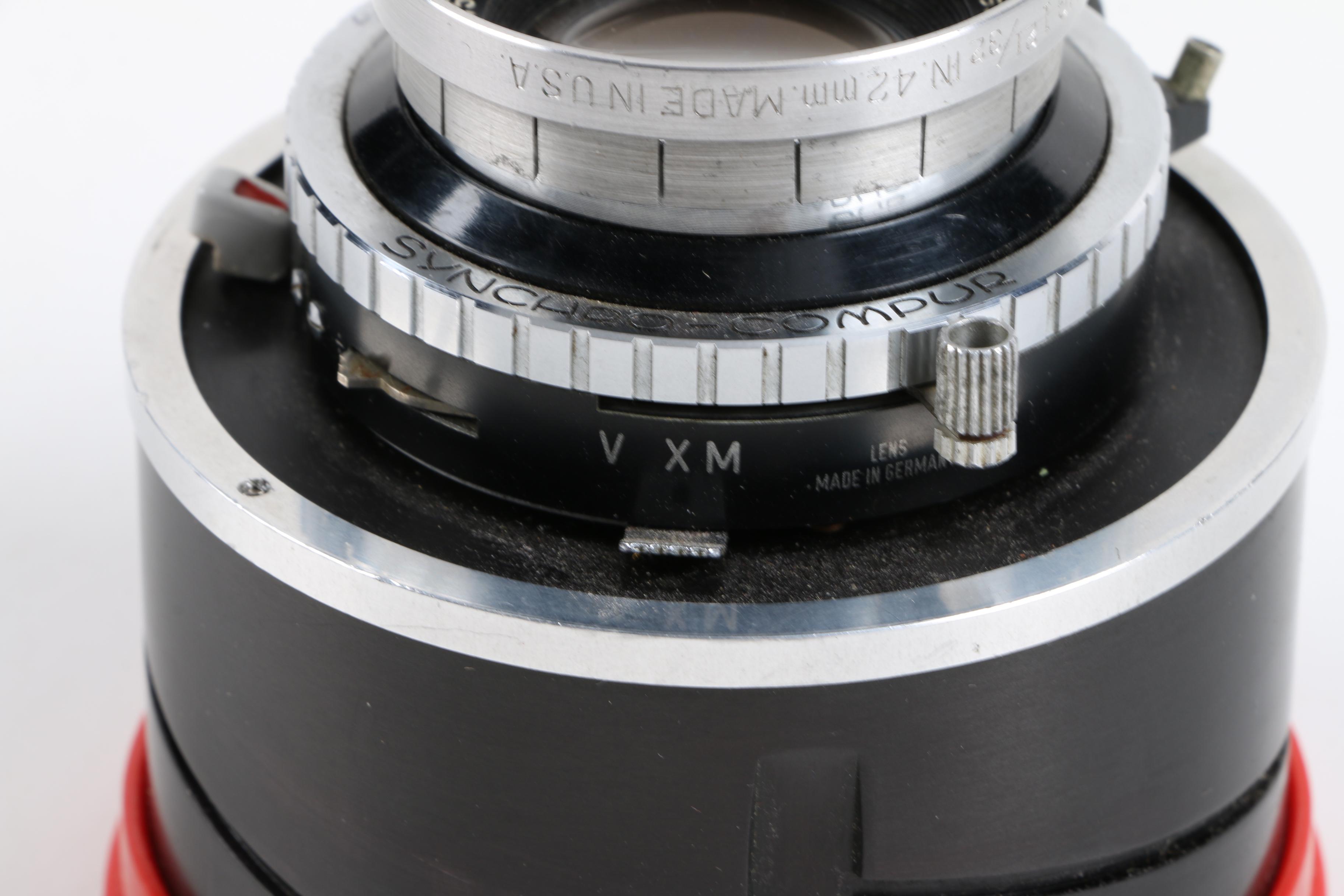 A Pair of Graflex Synchro-Compur Shutters with Carl Zeiss and Rodenstock Lenses