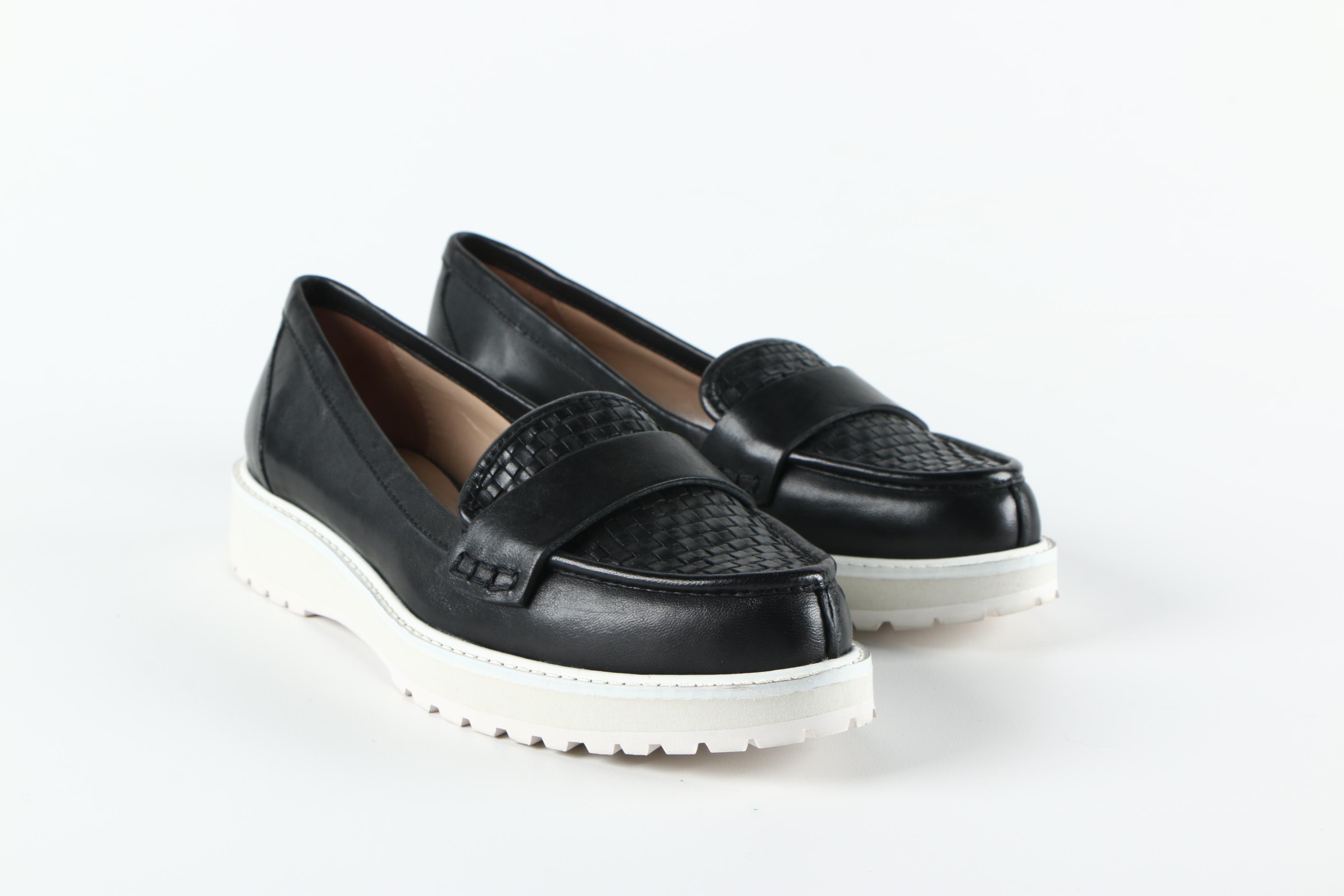 Tory Burch Platform Wedges and DKNY Loafers