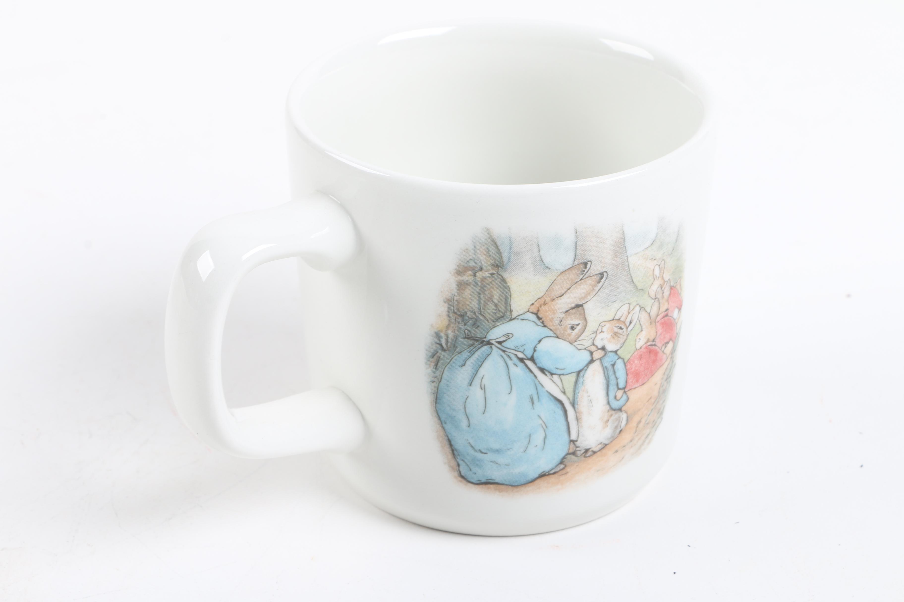 Wedgwood "Peter Rabbit" Mug and Bowl