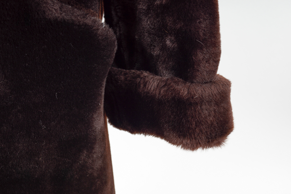 Carol Brent Mouton Fur Coat