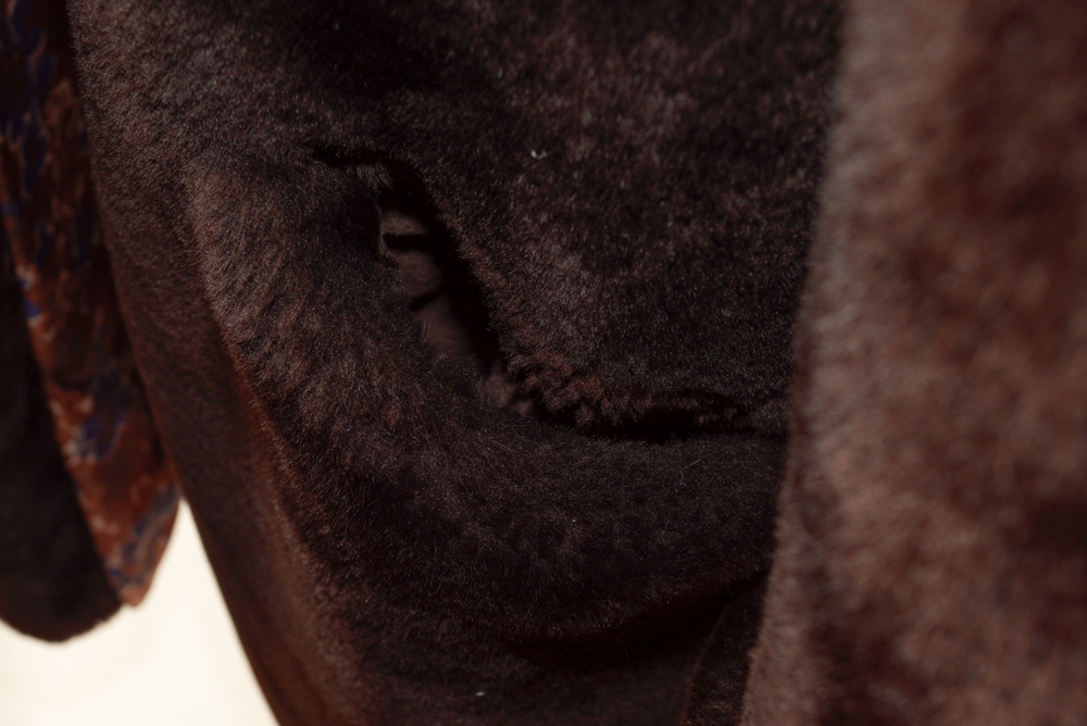 Carol Brent Mouton Fur Coat