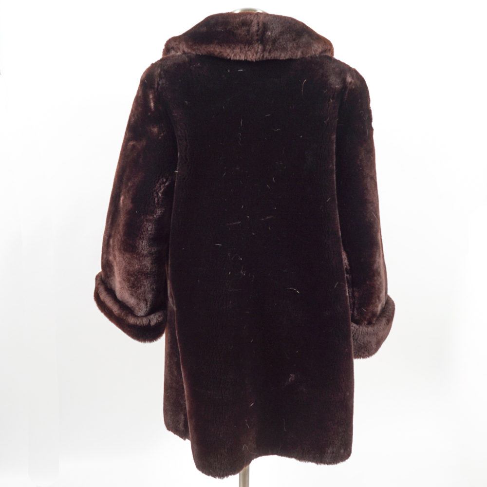 Carol Brent Mouton Fur Coat
