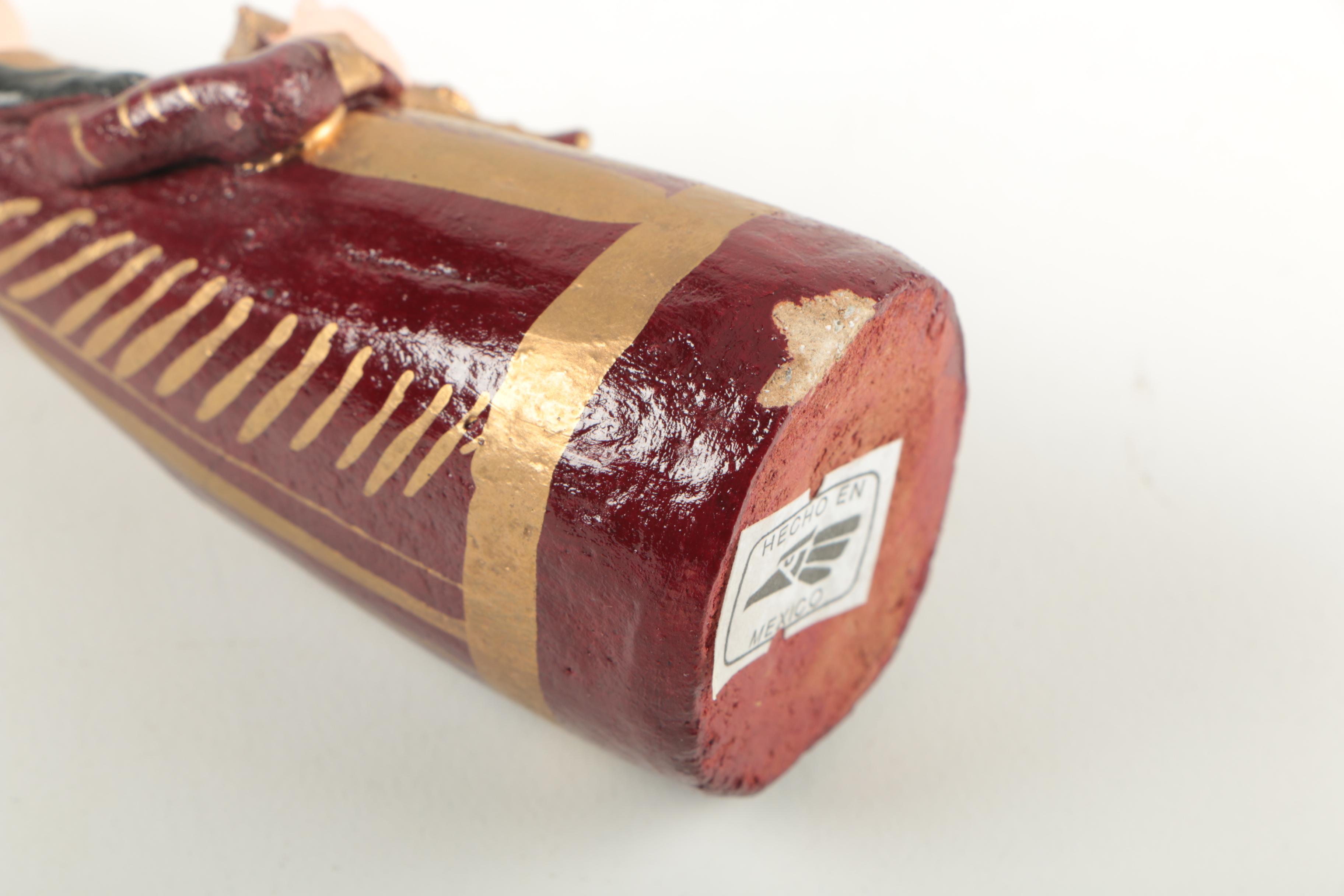 Royal Doulton "Christmas in Mexico" Plate with Mexican Nativity Figurines