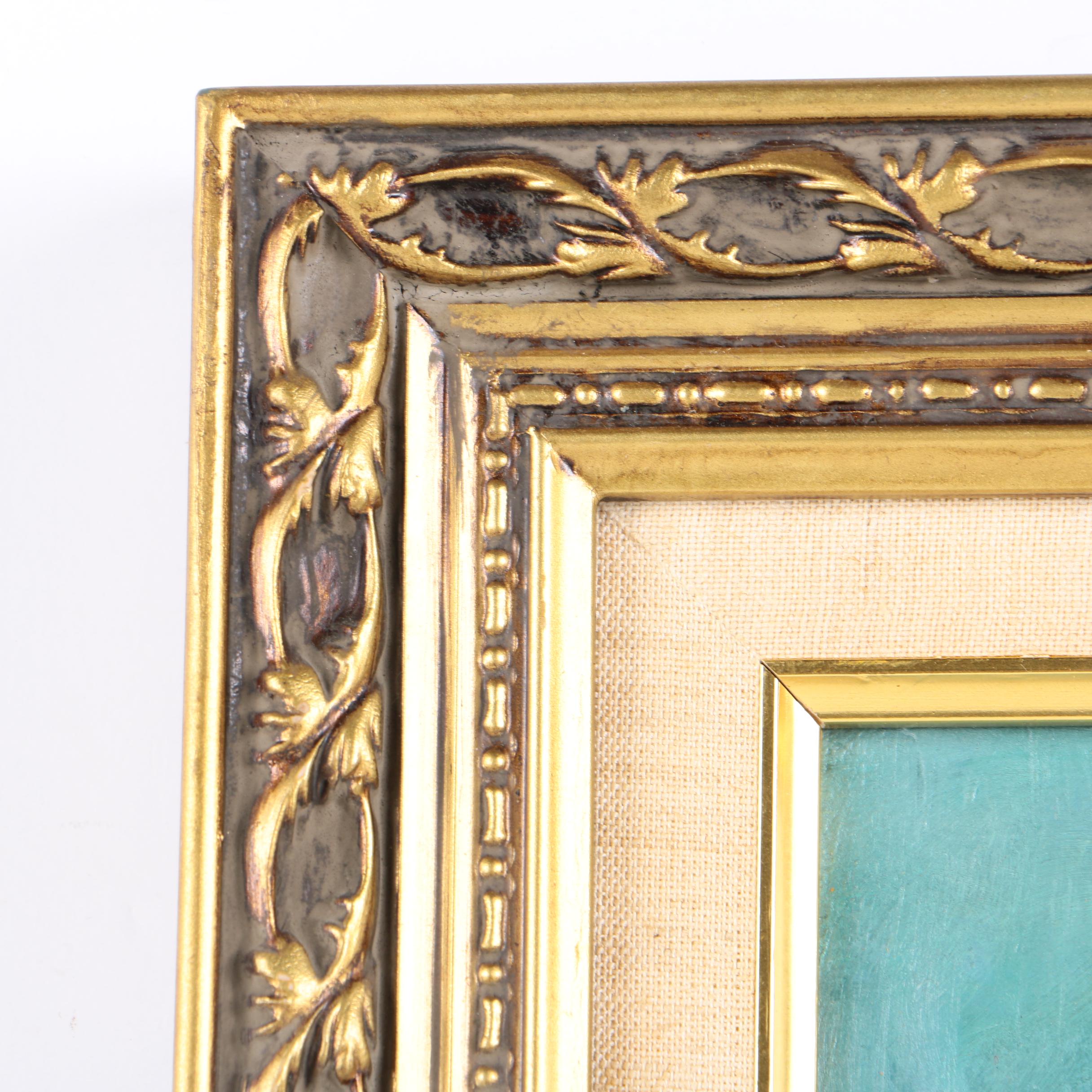 Melån Tenpenny Oil Painting of a Man in a Headdress