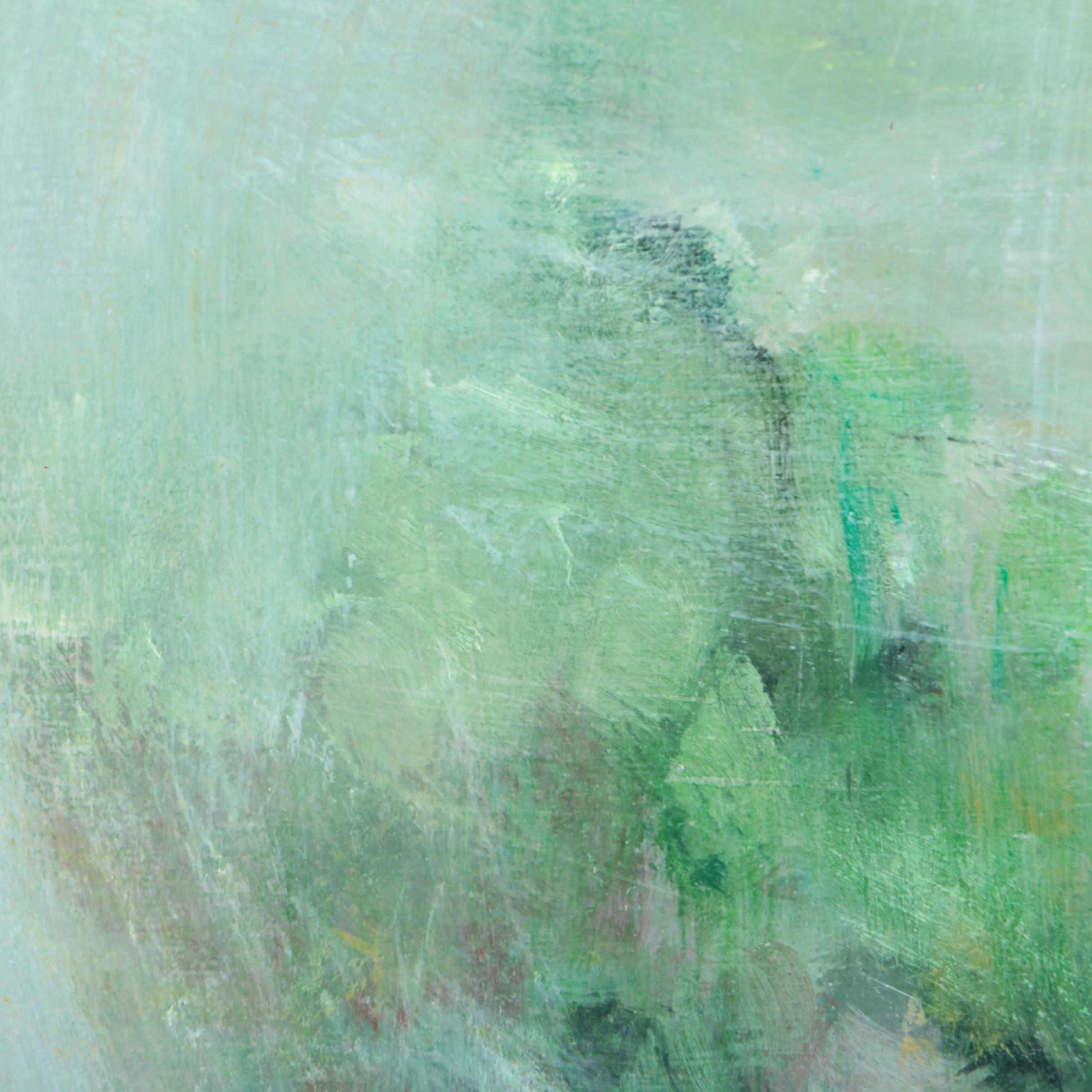 Jacqueline Saporiti Acrylic Painting on Canvas of a Fishbowl