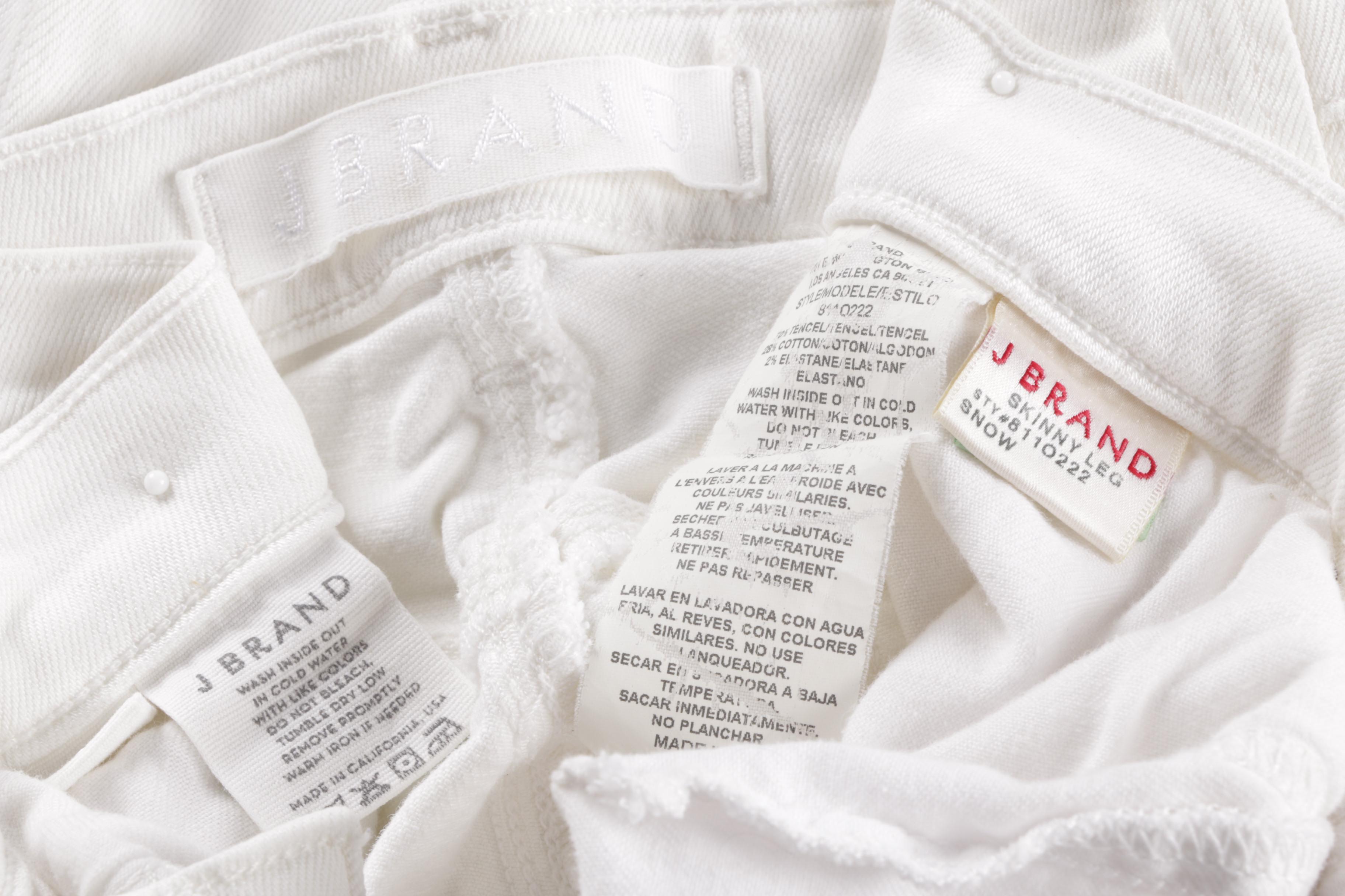 J Brand 811 Jeans and Saks Fifth Avenue Silk Tank Top