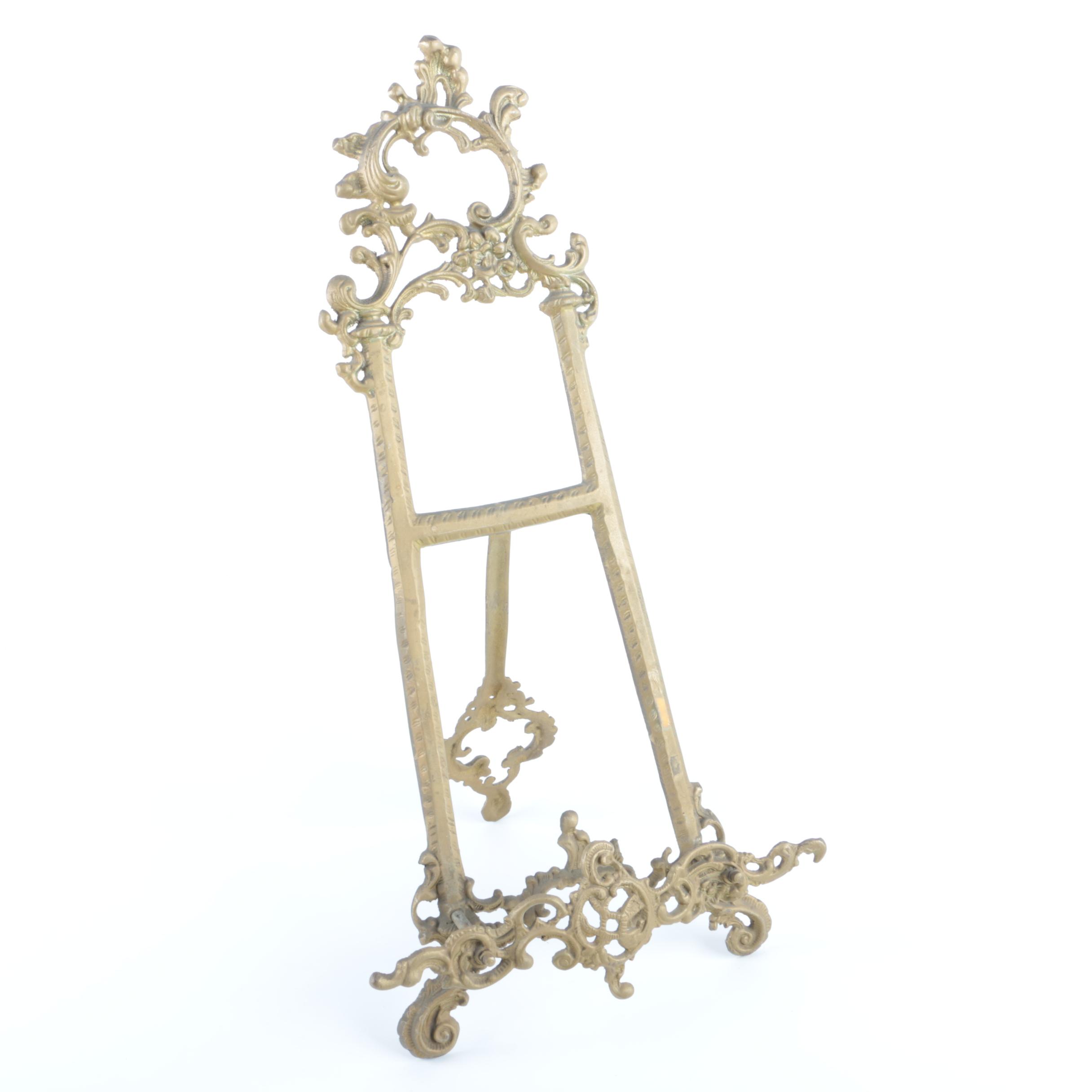 Brass Picture Easels