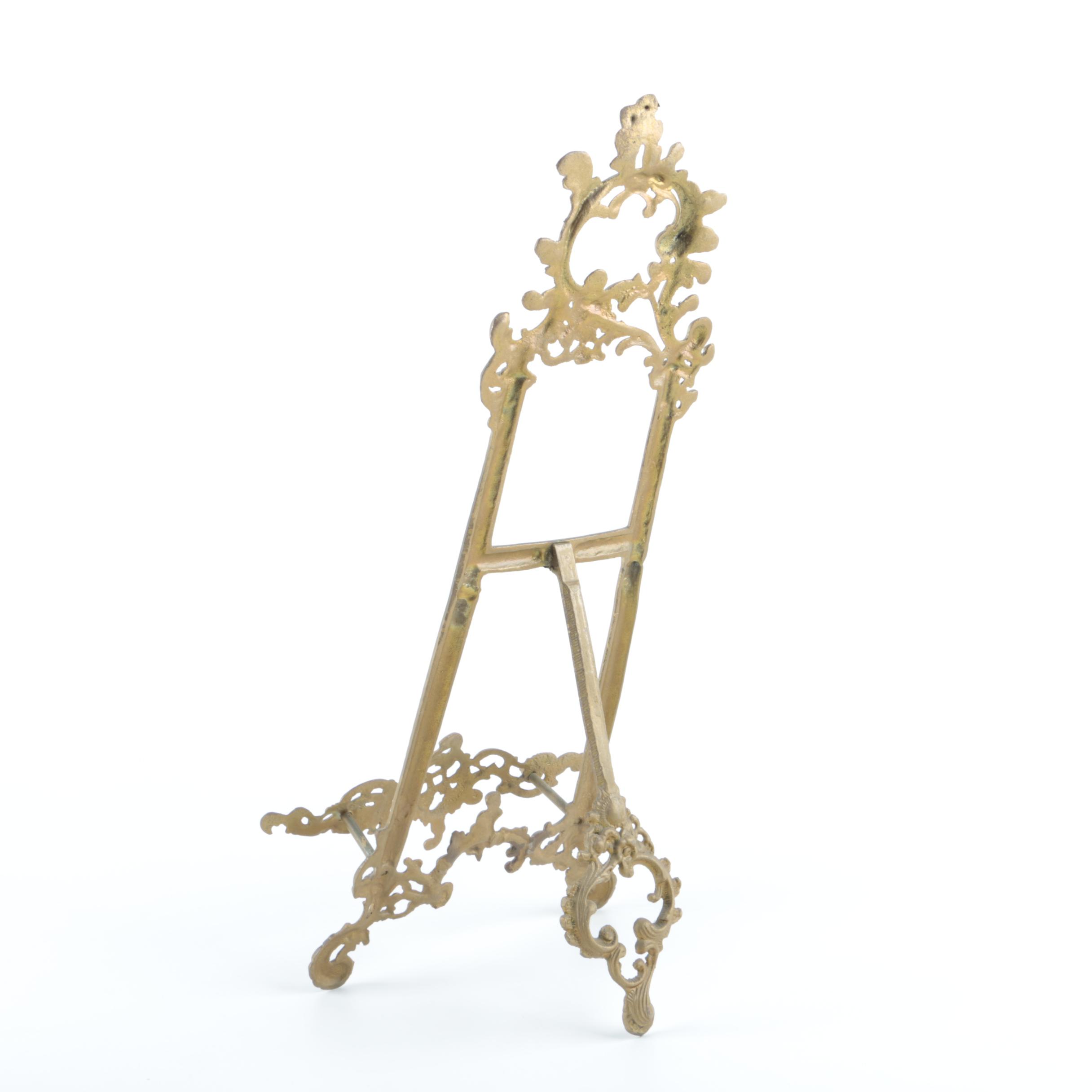 Brass Picture Easels