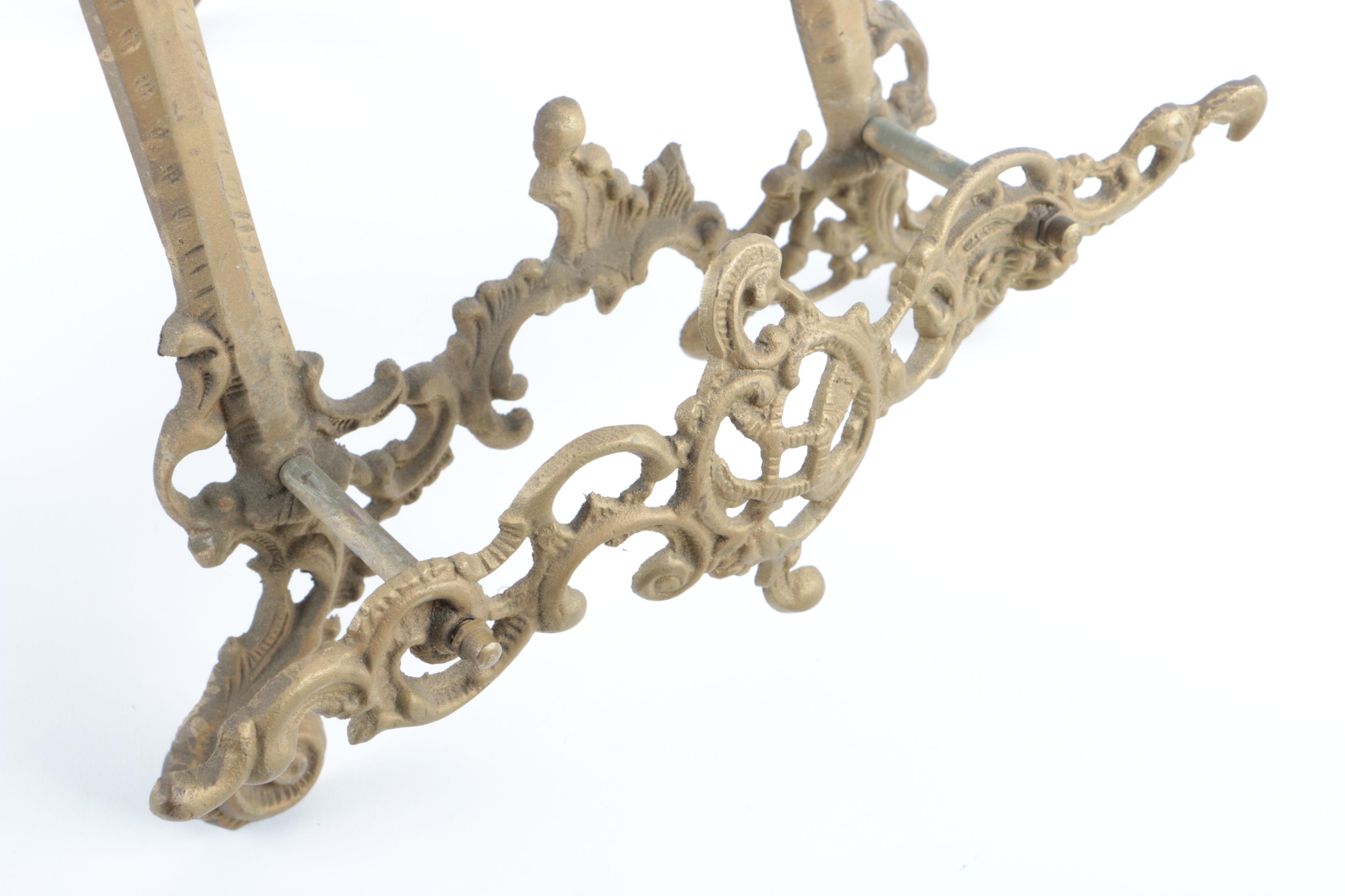 Brass Picture Easels