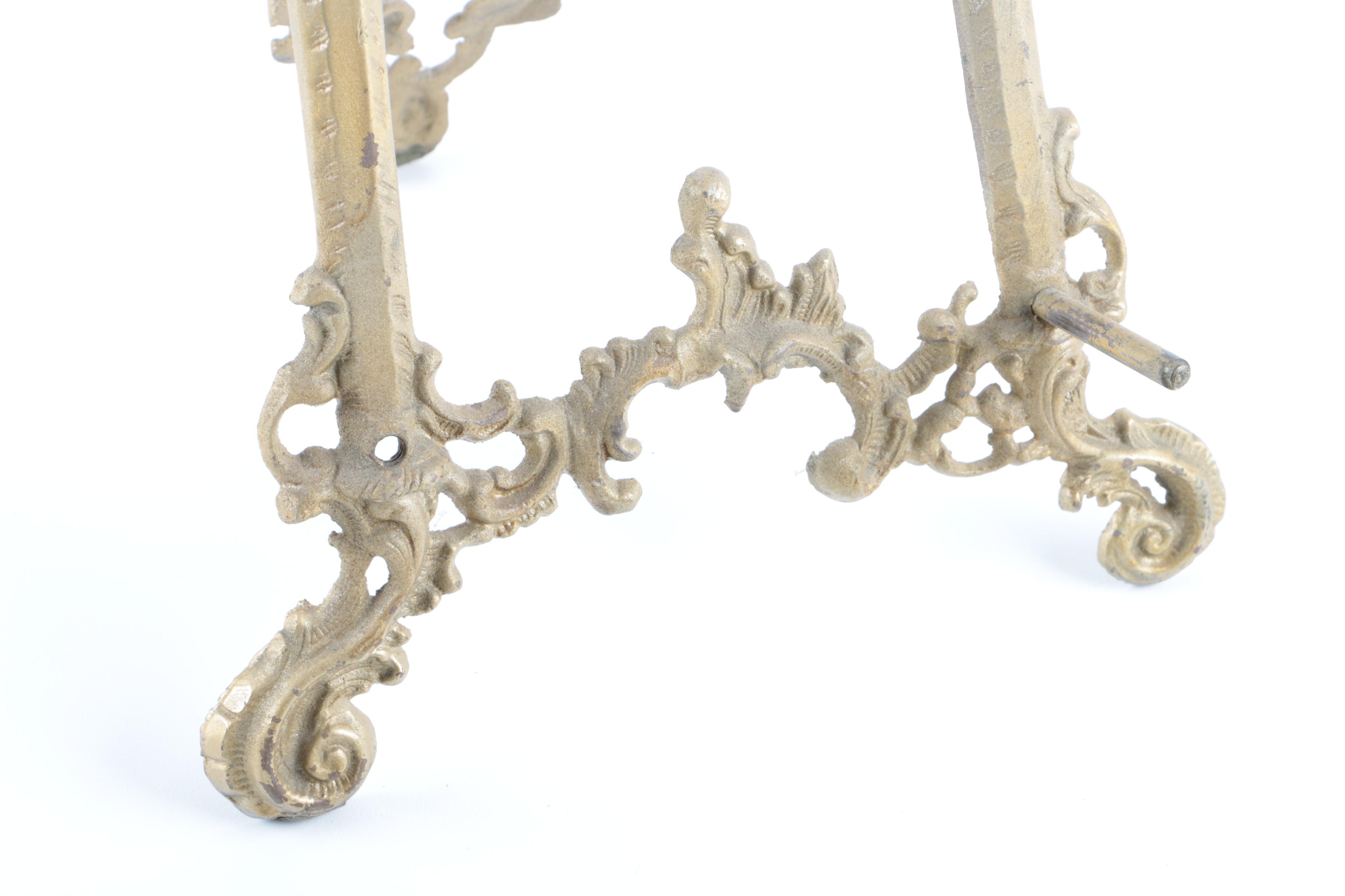 Brass Picture Easels