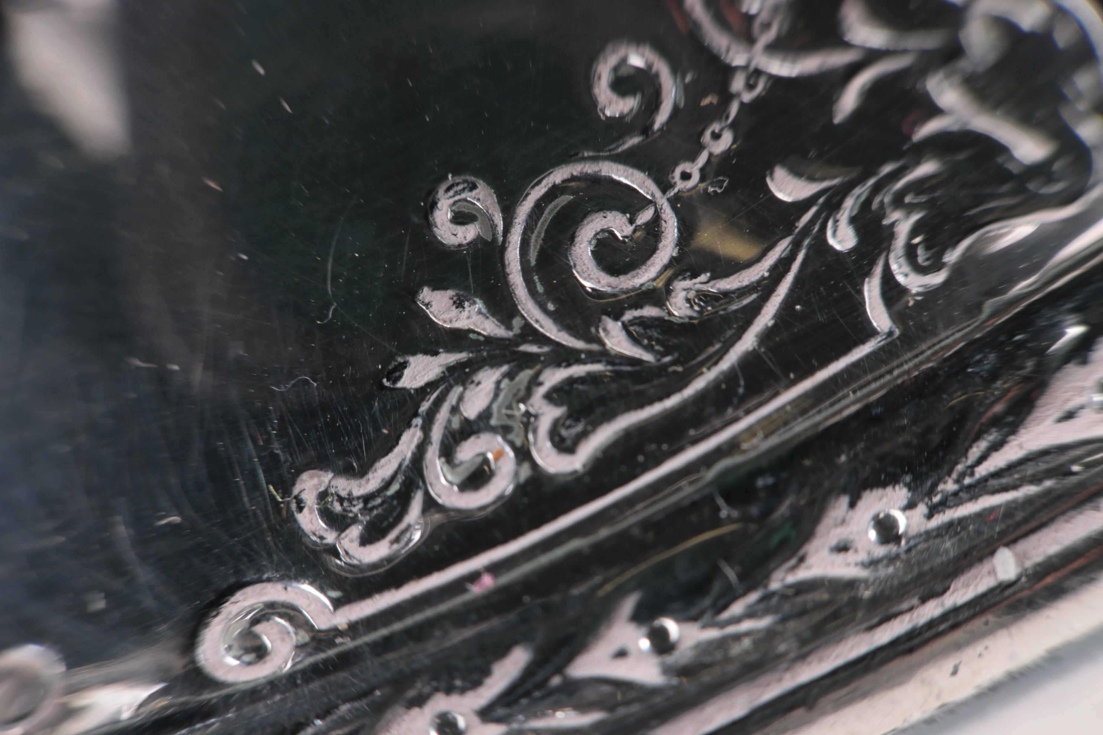 1847 Rogers Bros. "Argosy" Silver Plate Footed Creamer and Sugar Bowl