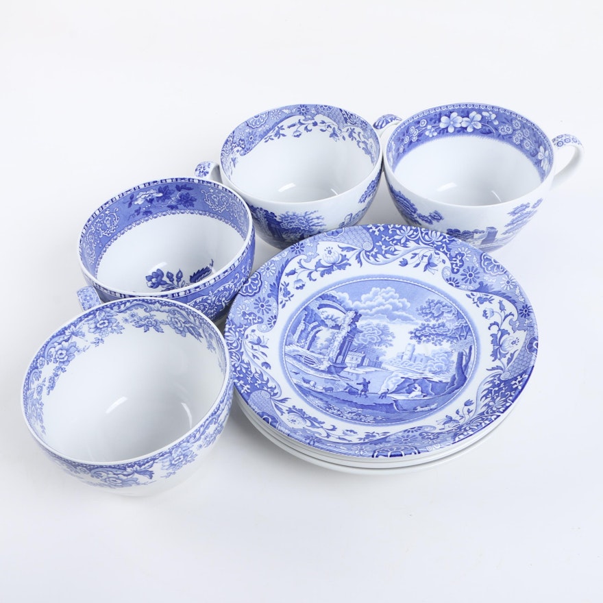 Spode "Blue Room Collection" Cups and Saucers