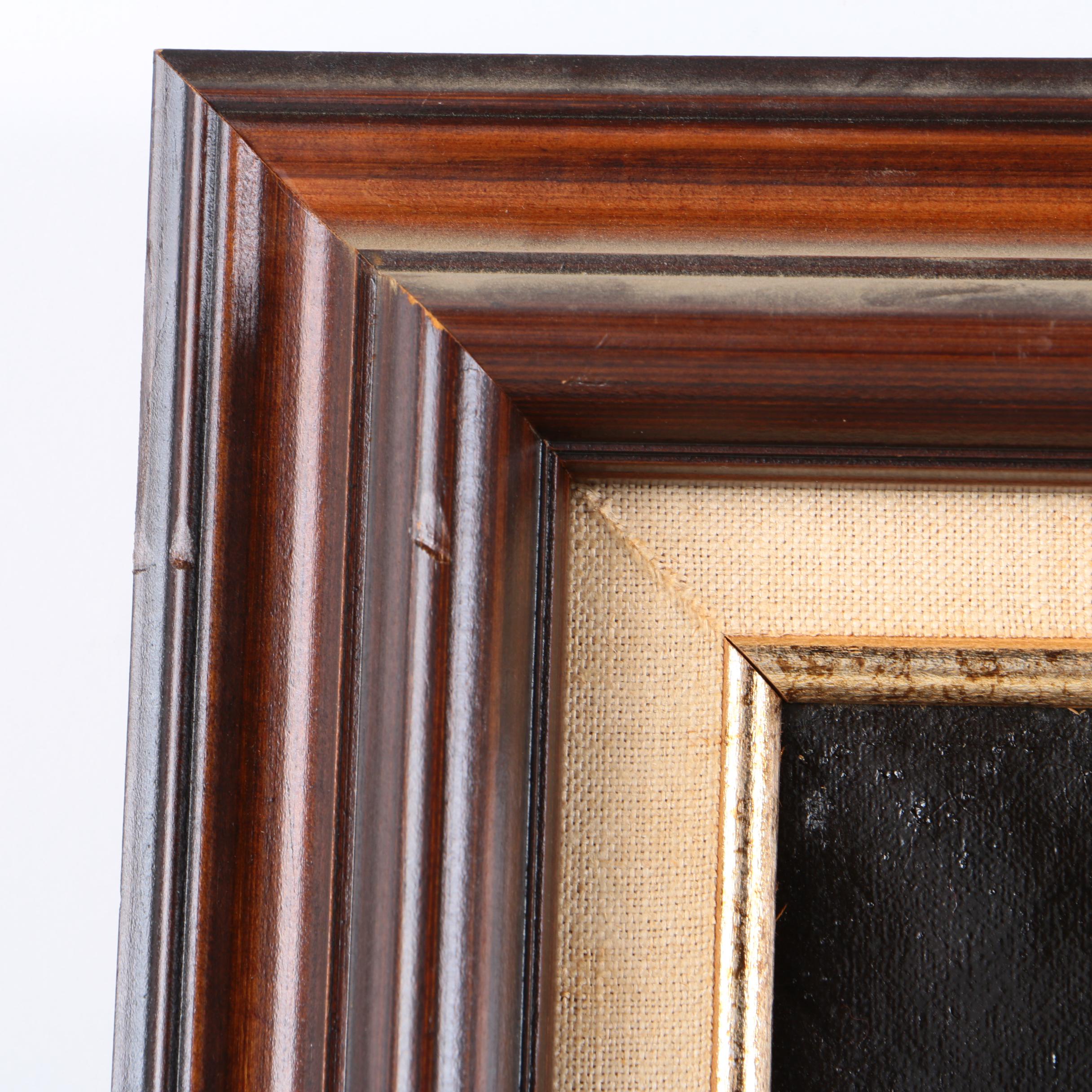 Roberts 1870 Oil Paintings on Canvas Paired Portraits