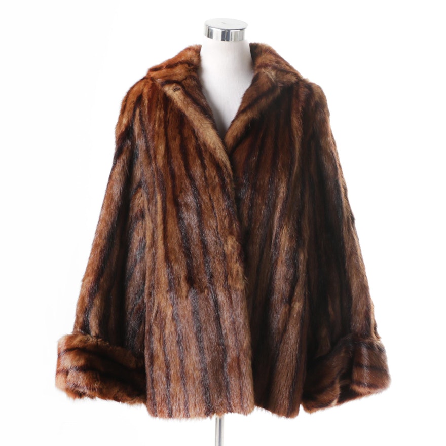 Vintage Marmot Fur Coat