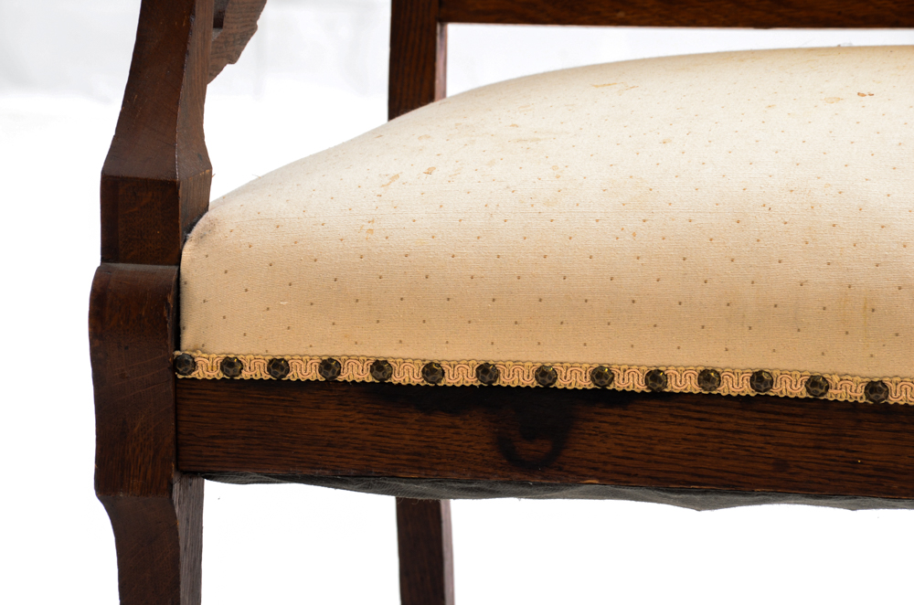 Antique Eastlake Style Arm Chair