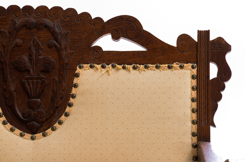 Antique Eastlake Style Arm Chair