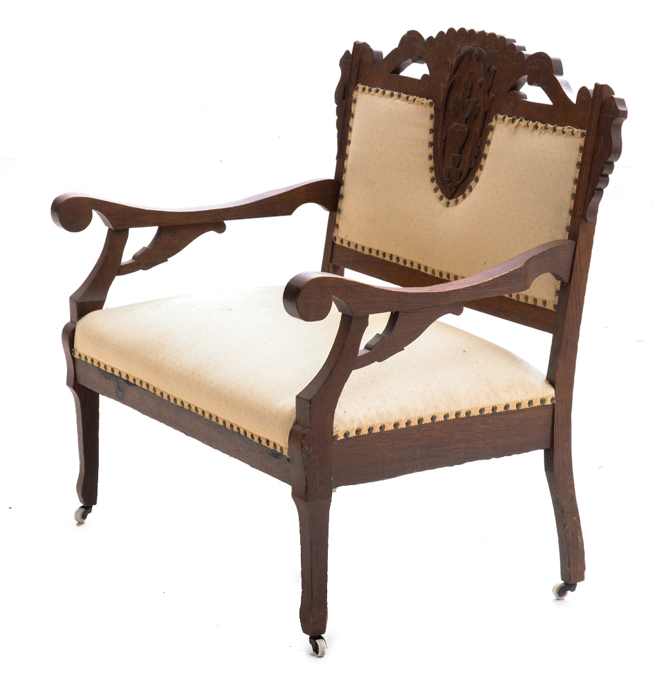 Antique Eastlake Style Arm Chair