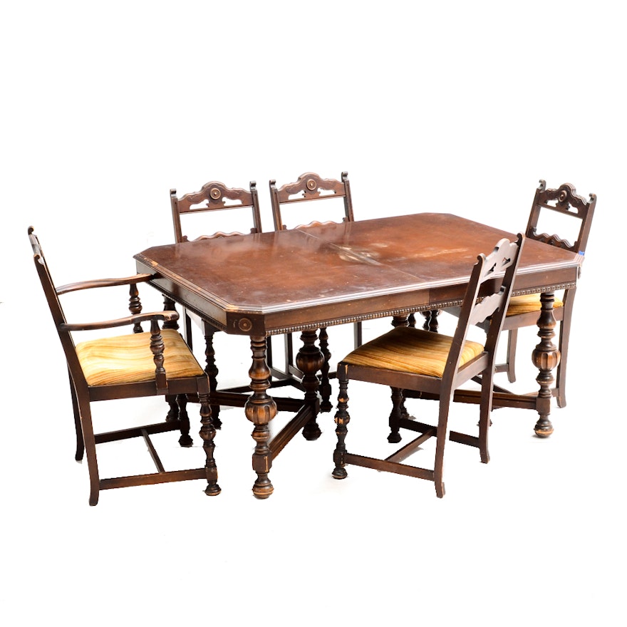 Antique Eastlake Style Dining Set