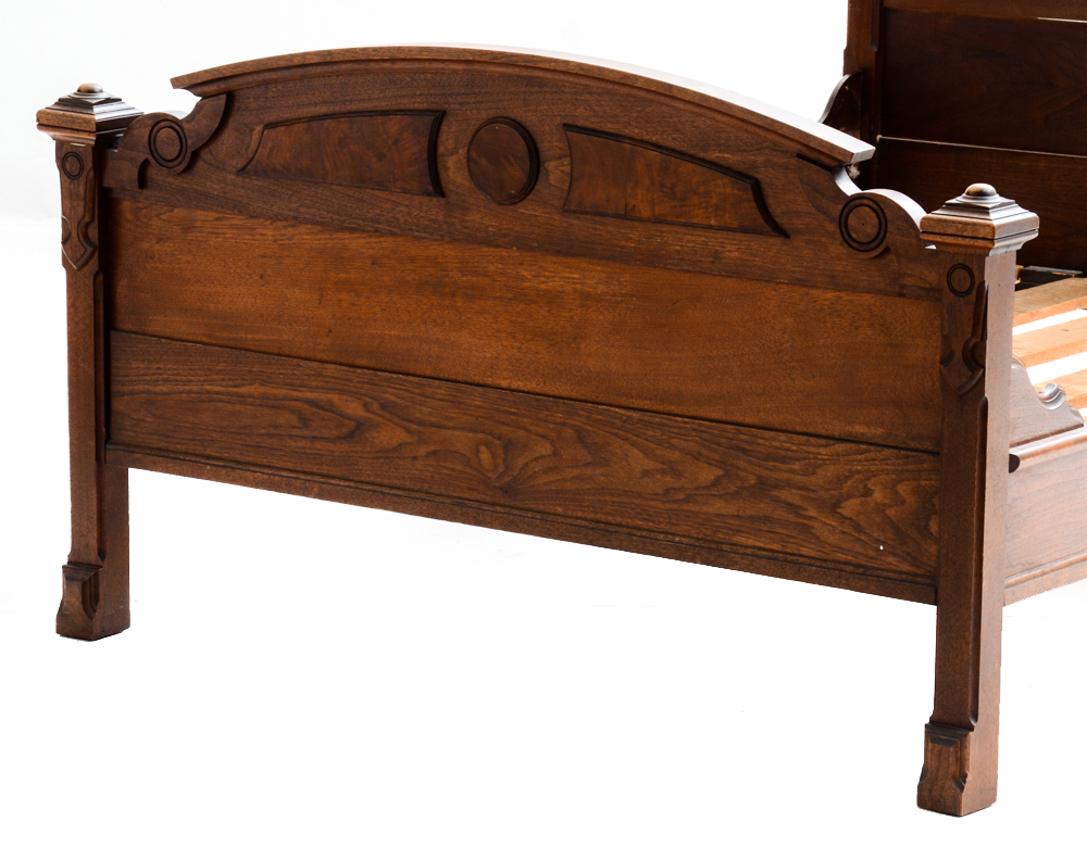 Antique Eastlake Style Bed Frame