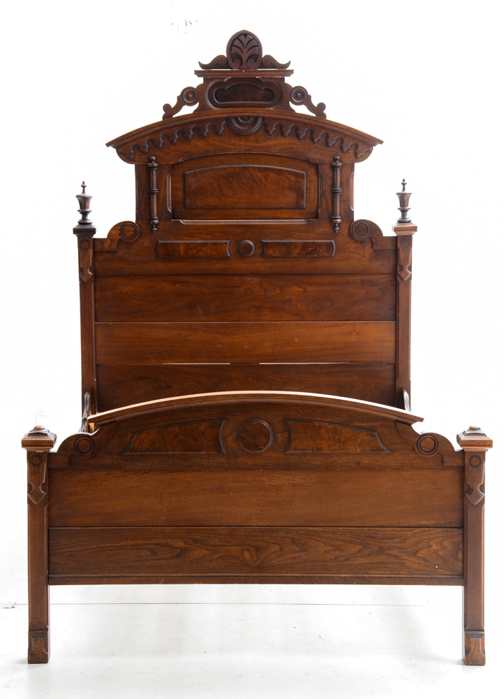 Antique Eastlake Style Bed Frame