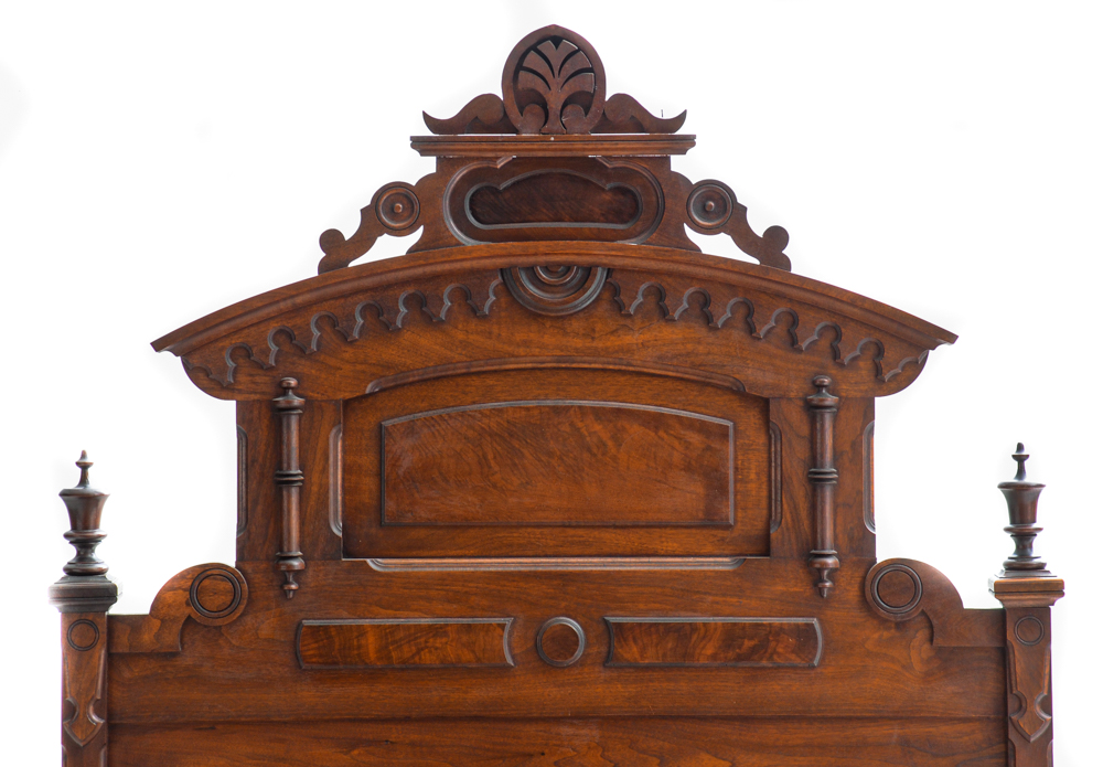 Antique Eastlake Style Bed Frame