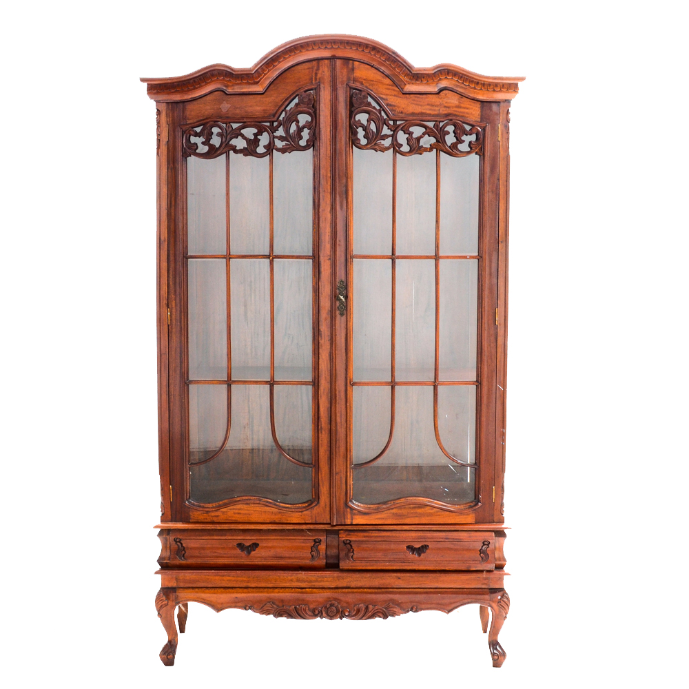Antique Glass Display Case