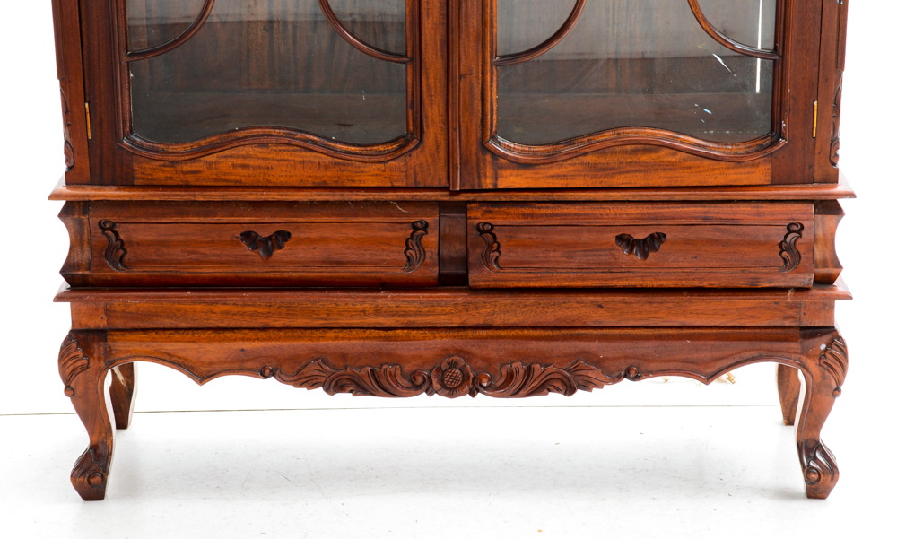 Antique Glass Display Case