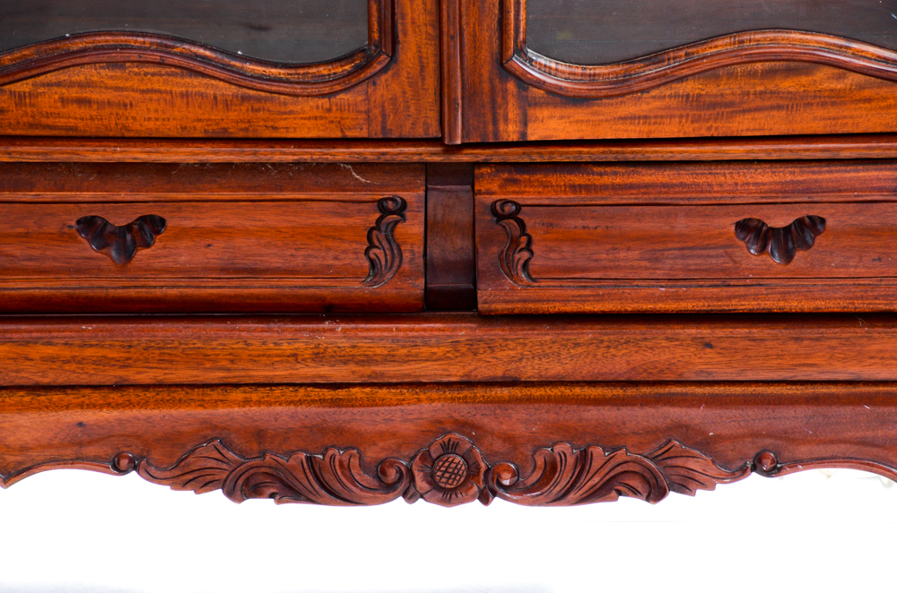 Antique Glass Display Case