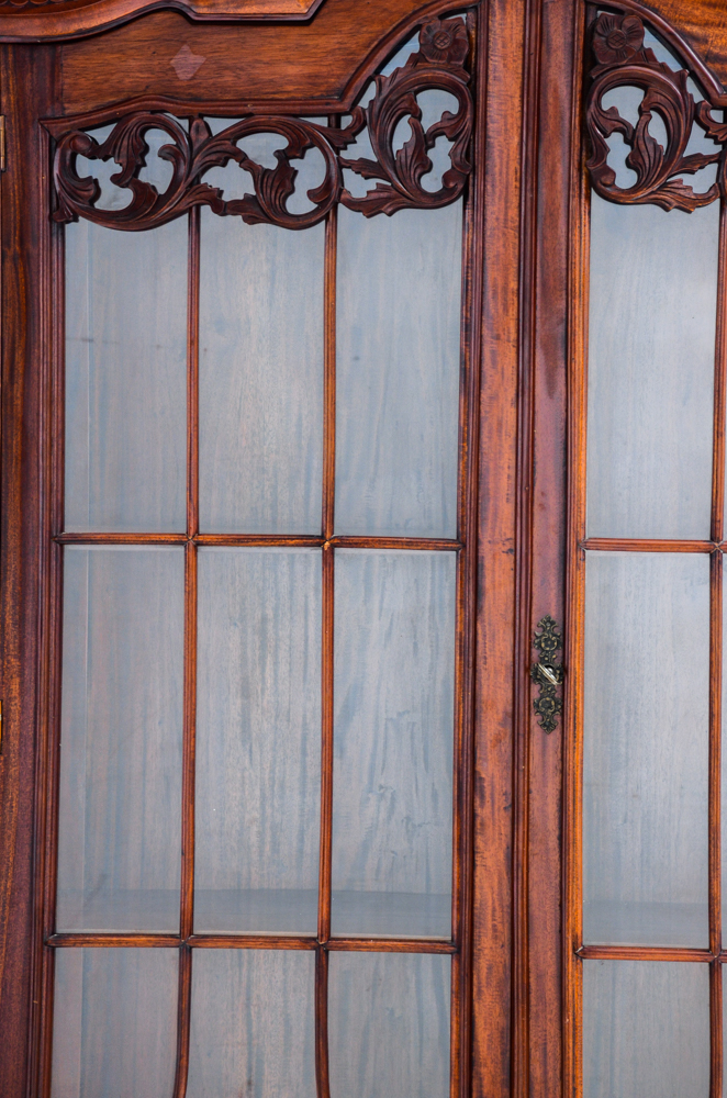 Antique Glass Display Case