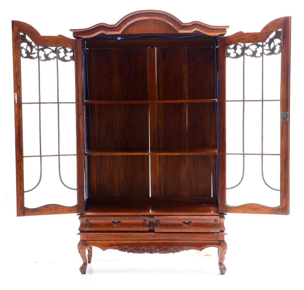 Antique Glass Display Case