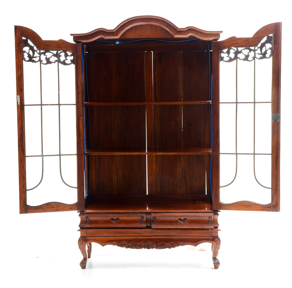 Antique Glass Display Case