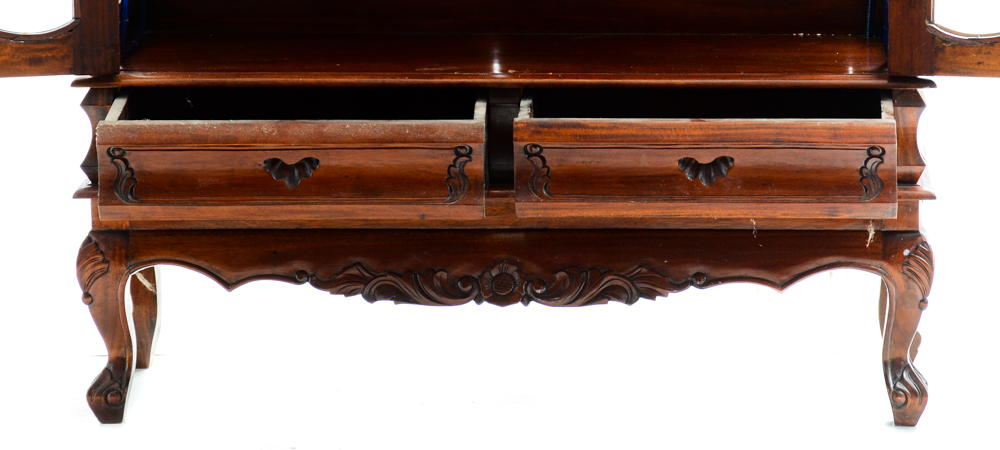 Antique Glass Display Case