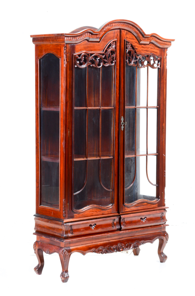 Antique Glass Display Case