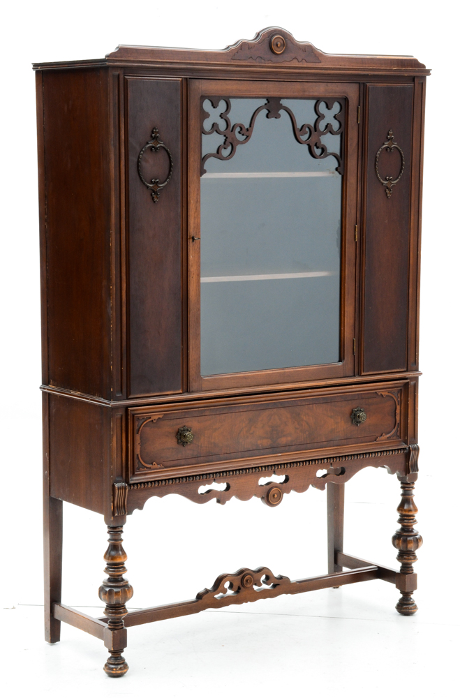 Antique Eastlake Style China Cabinet