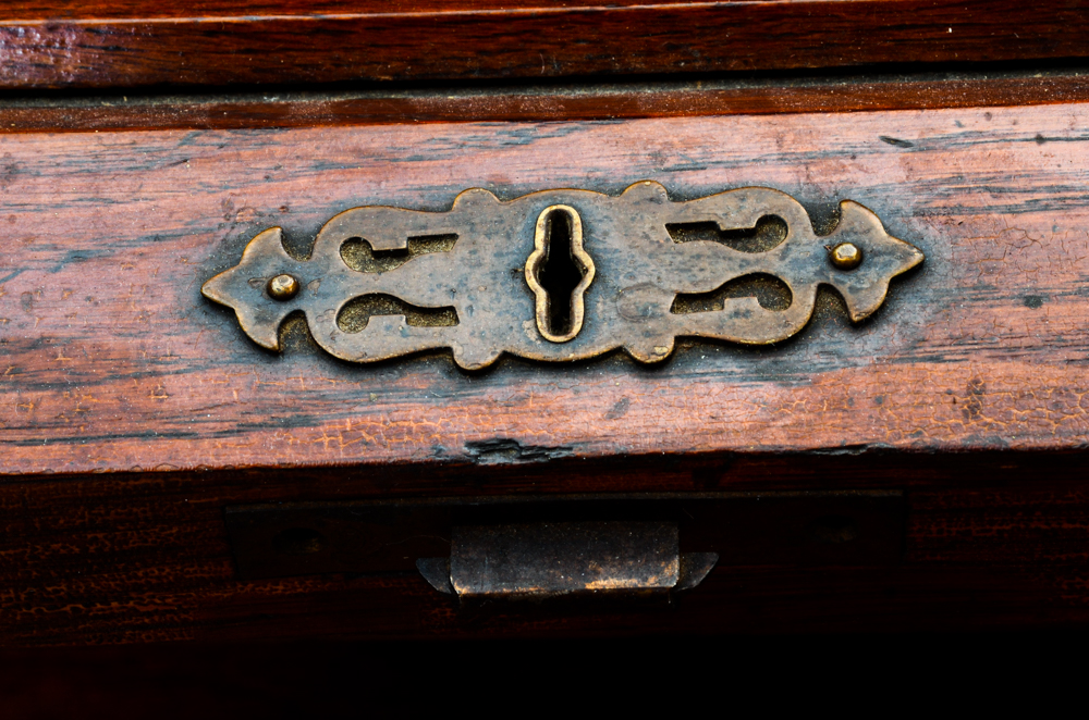 Antique Oak Roll Top Desk